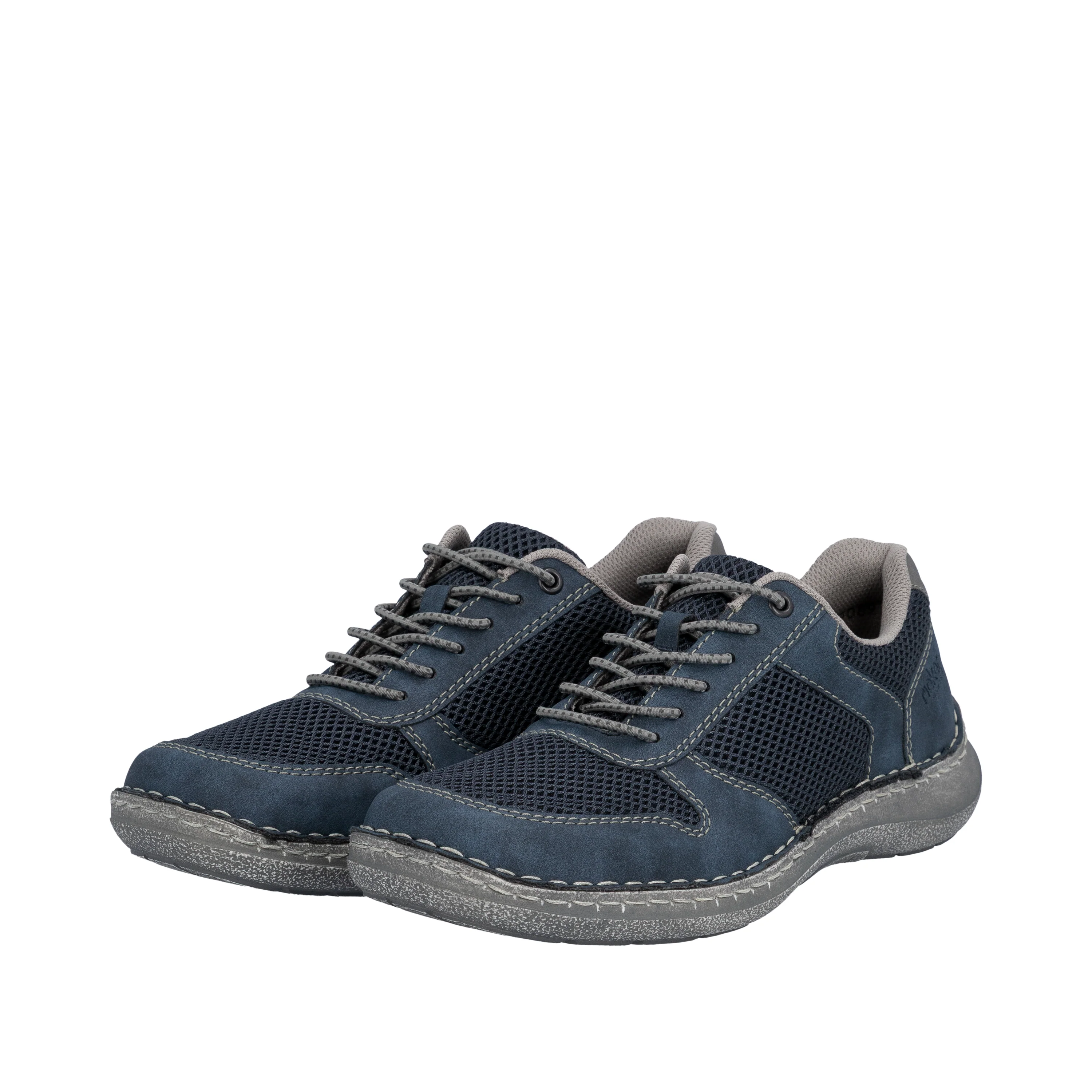 Rieker Men's Casual Slip-on Shoe - Blue | 03089-14 - Image 15