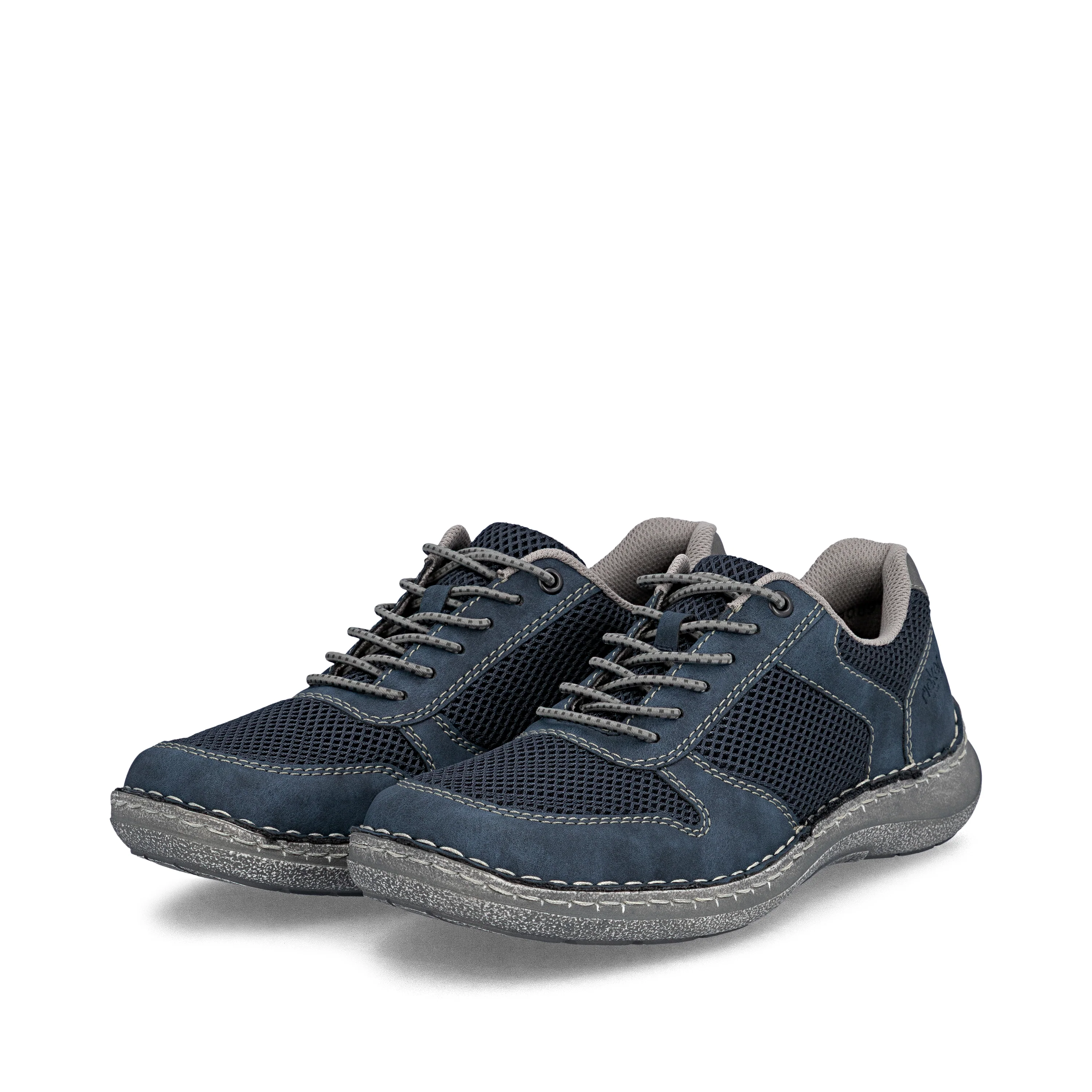 Rieker Men's Casual Slip-on Shoe - Blue | 03089-14 - Image 16