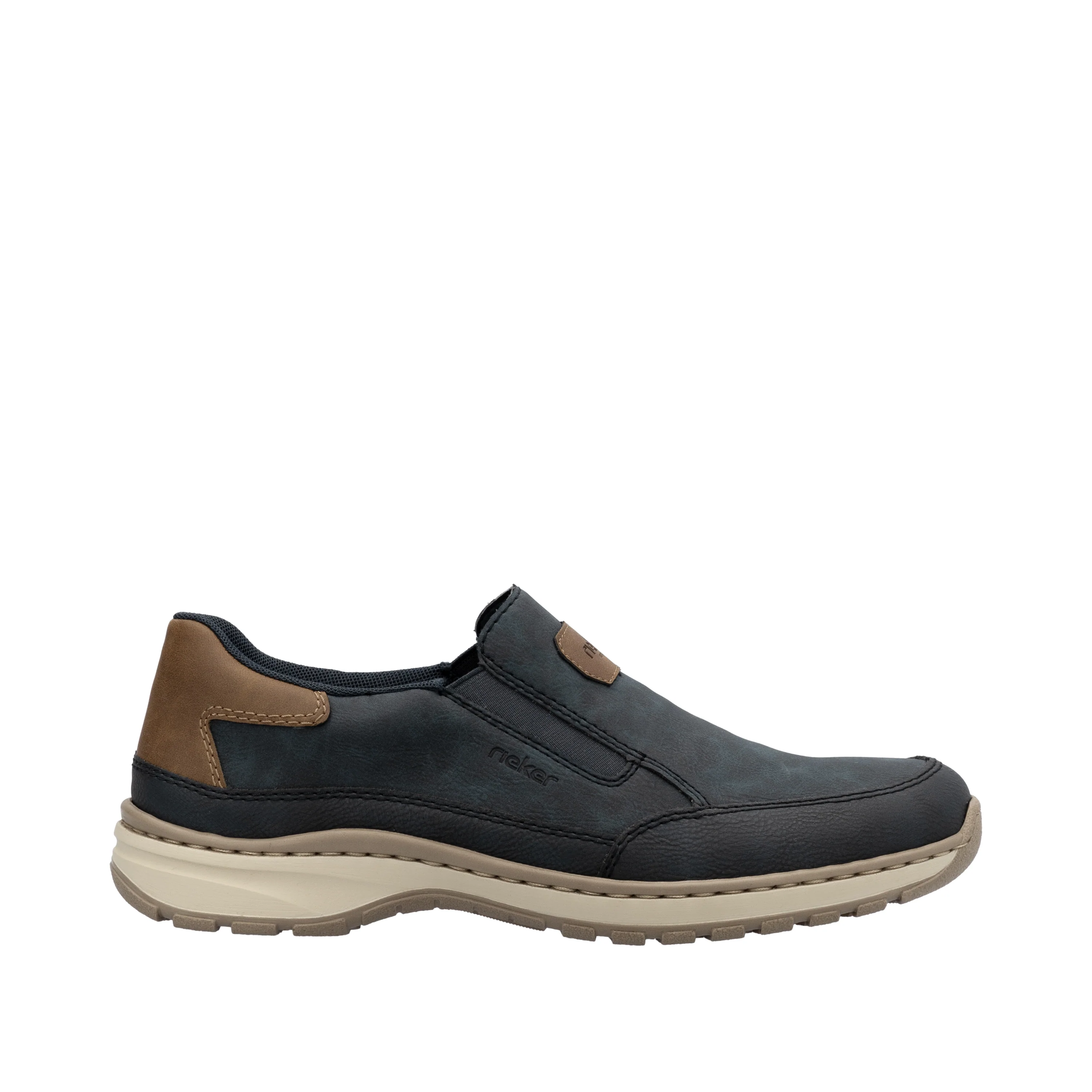 Rieker Men's Casual Slip-on Shoe - Blue | 03365-14 - Image 21