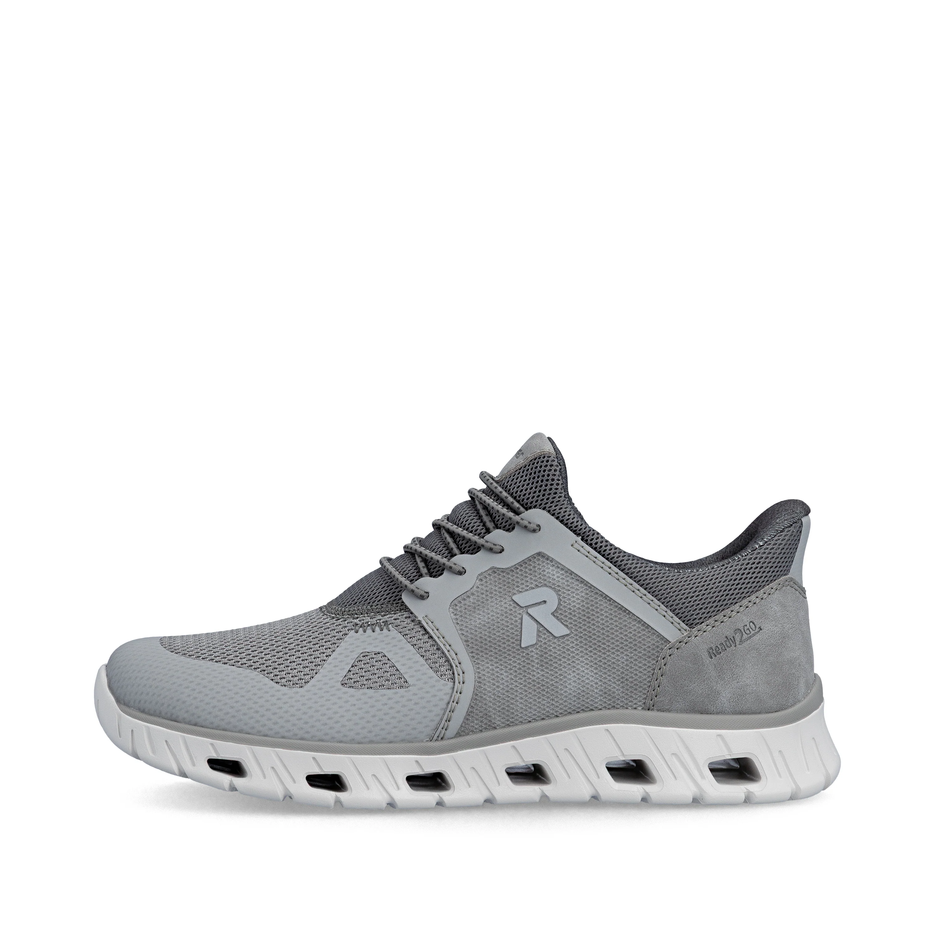 Rieker Men's Trainer - Grey | 04355-40 - Image 10