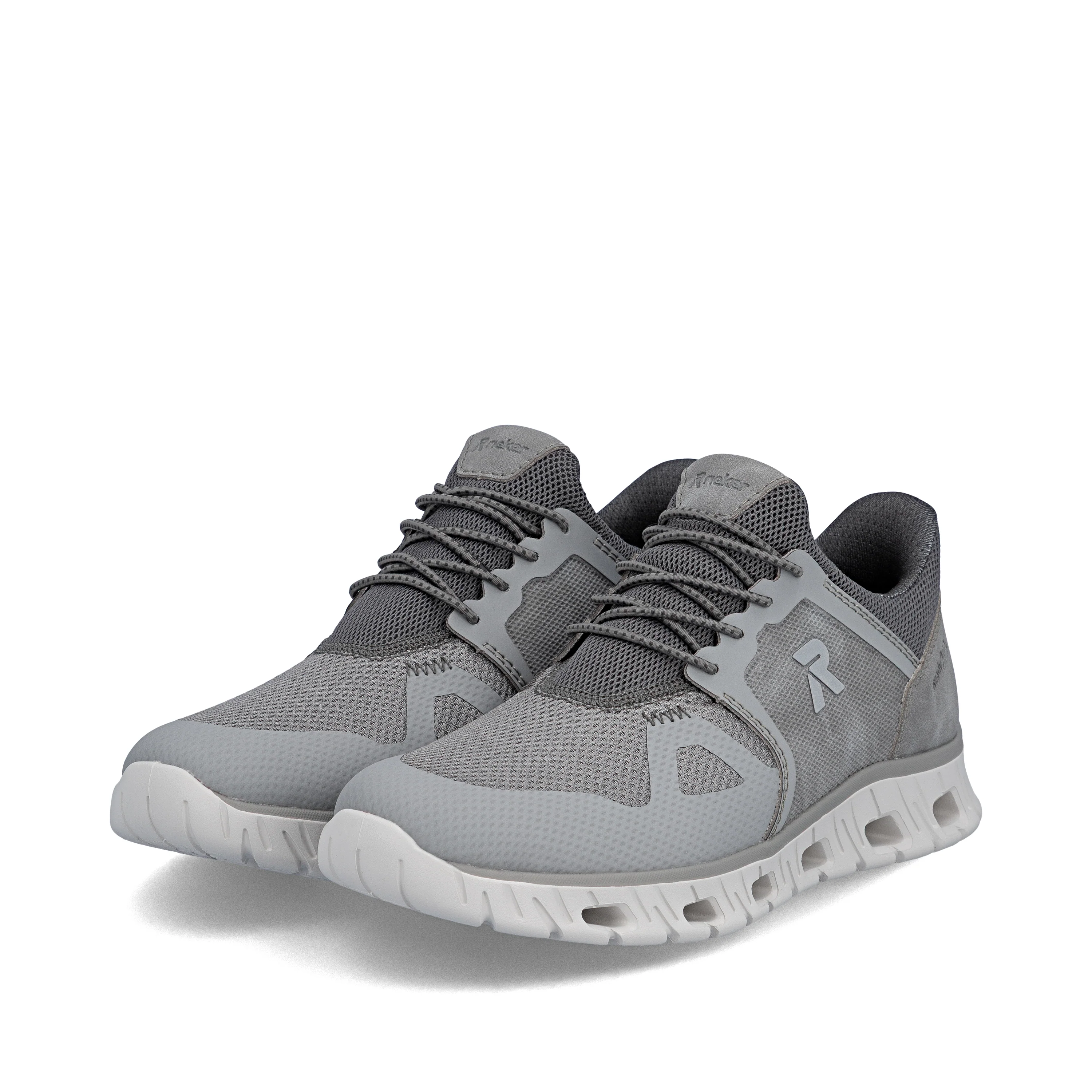 Rieker Men's Trainer - Grey | 04355-40 - Image 16