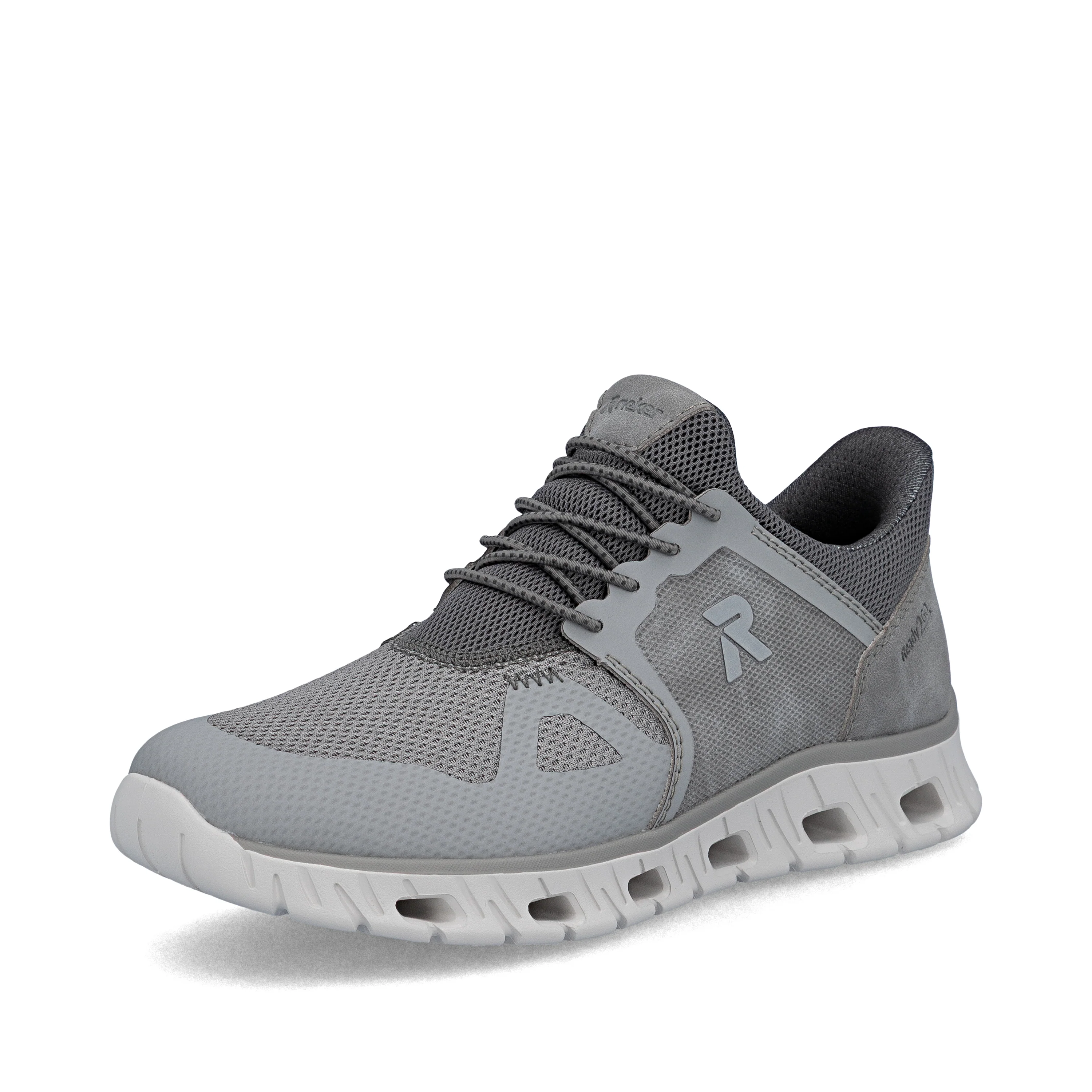 Rieker Men's Trainer - Grey | 04355-40 - Image 2