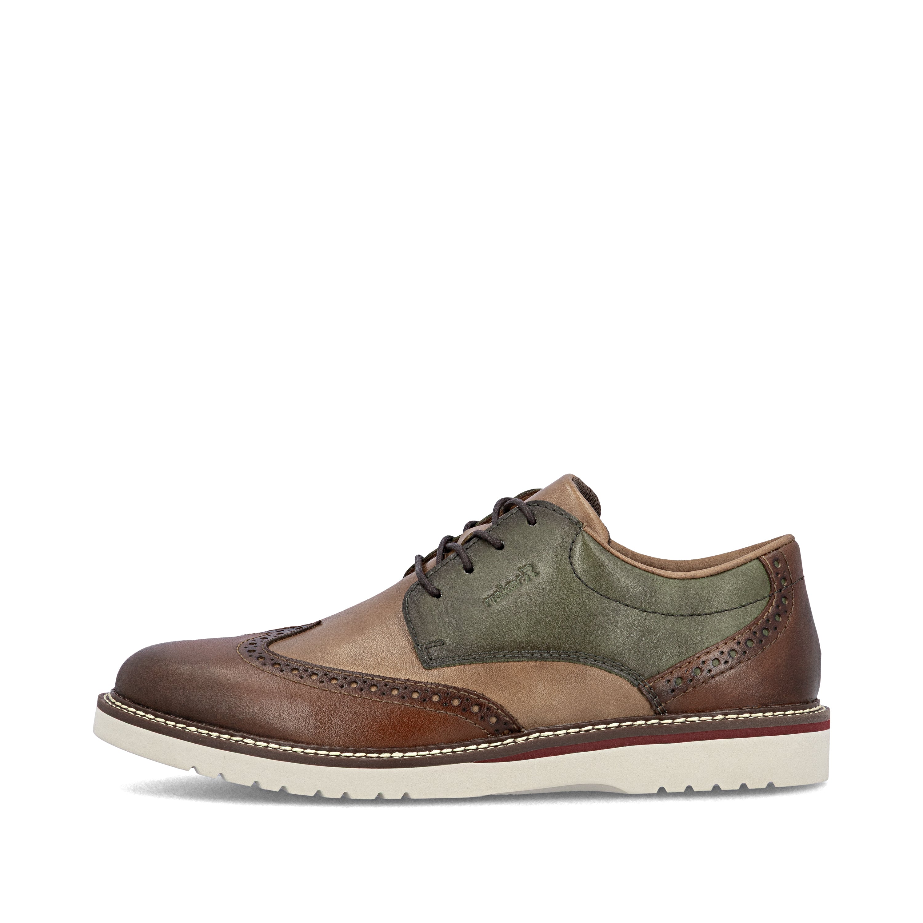 Rieker Men's Lace-up Shoe - Brown | 04504-91 - Image 10