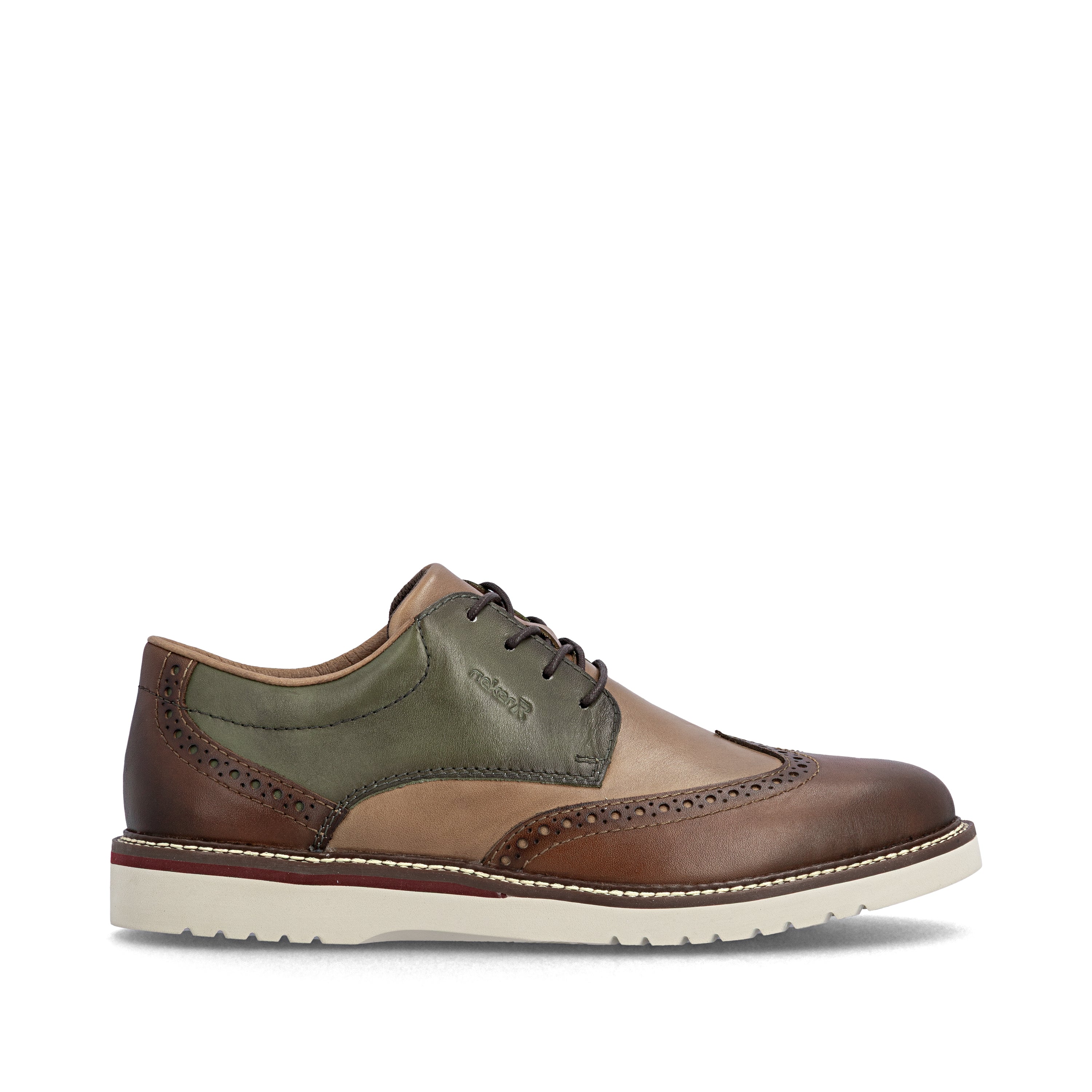 Rieker Men's Lace-up Shoe - Brown | 04504-91 - Image 22
