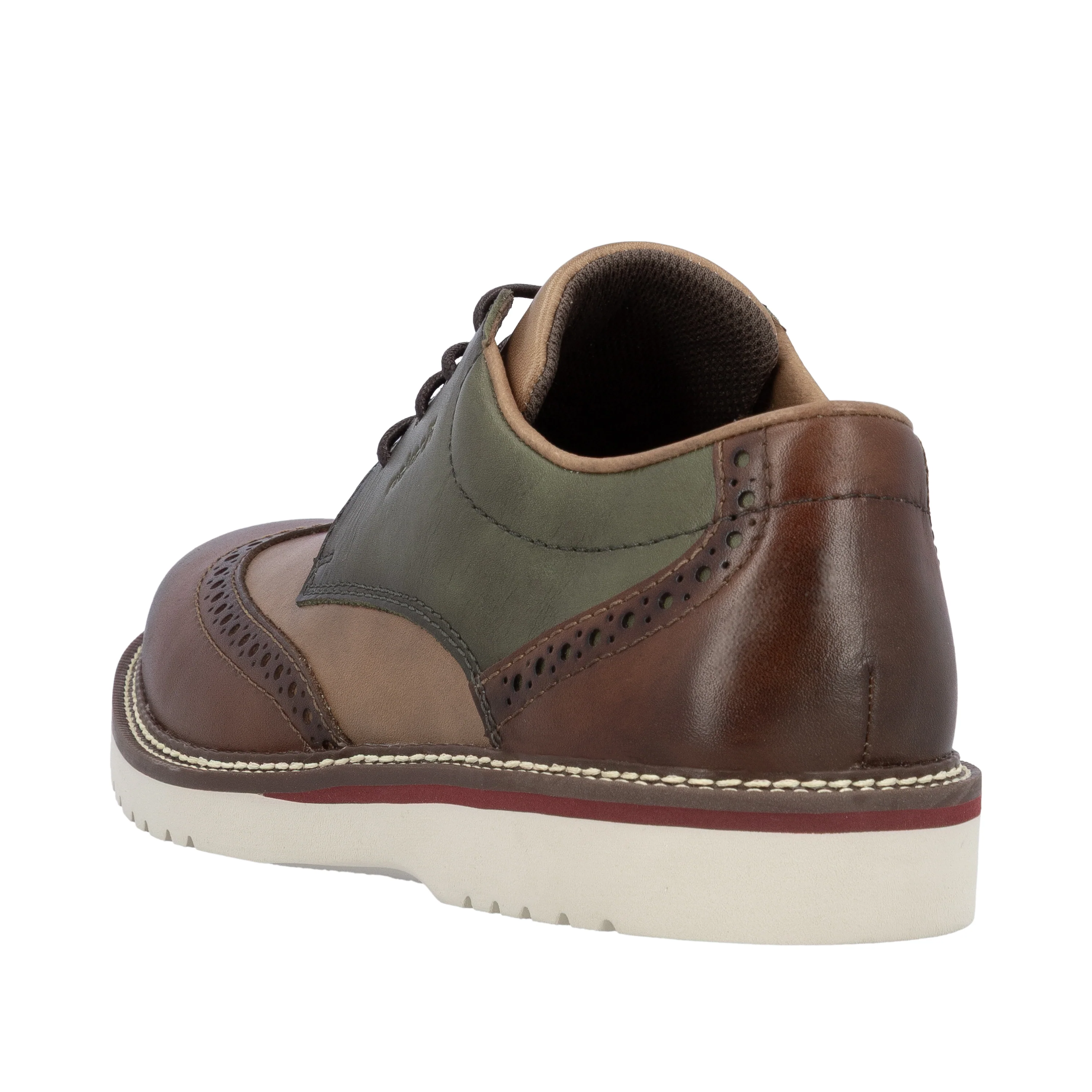 Rieker Men's Lace-up Shoe - Brown | 04504-91 - Image 5