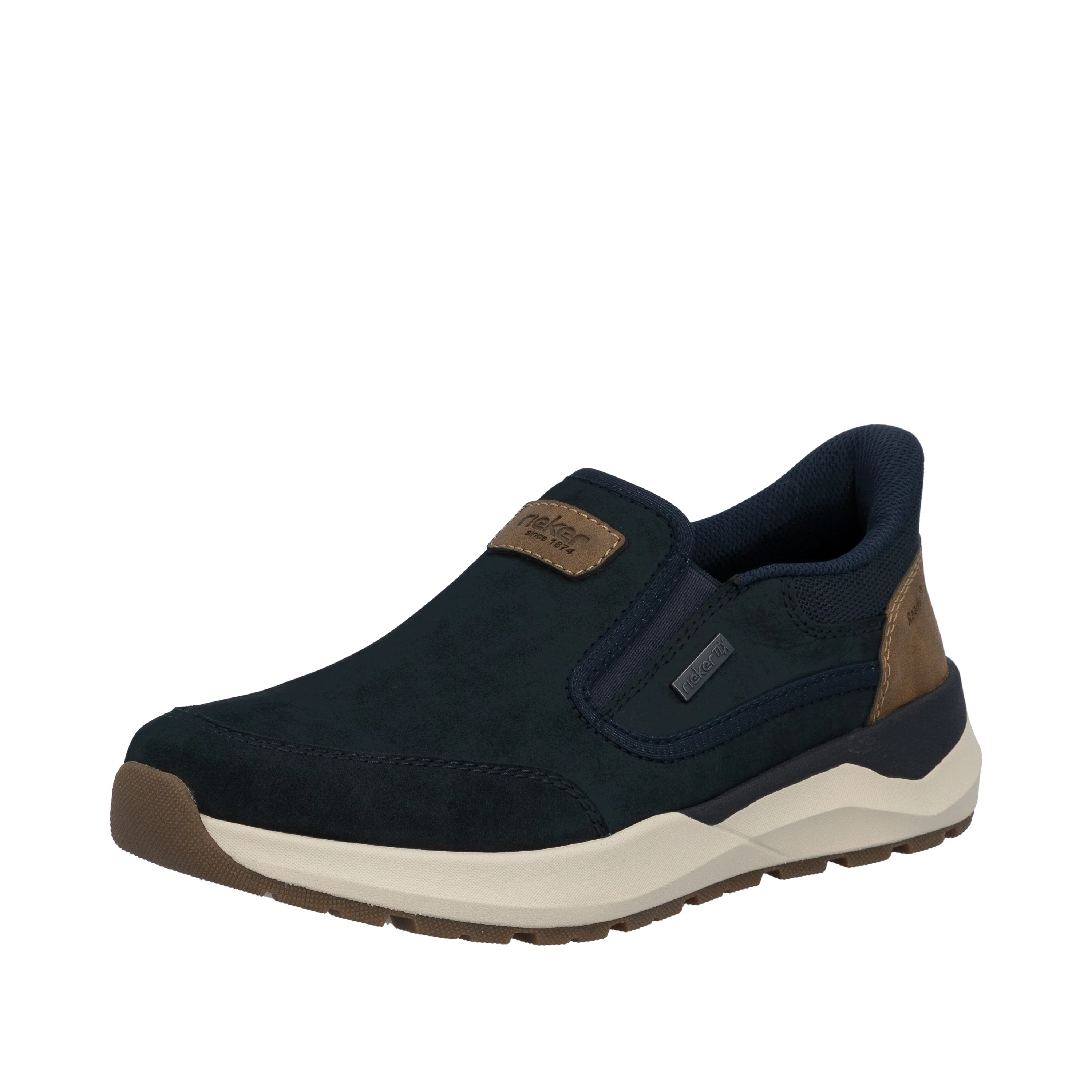 Rieker Men's Casual Slip-on Shoe - Blue | 06052-14