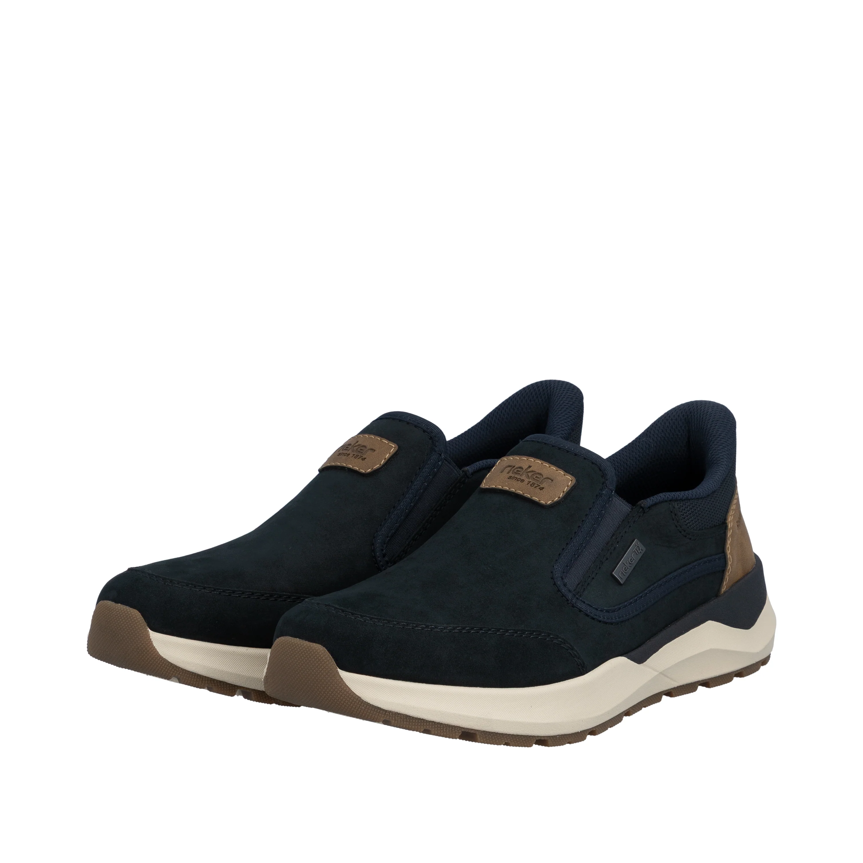 Rieker Men's Casual Slip-on Shoe - Blue | 06052-14 - Image 15