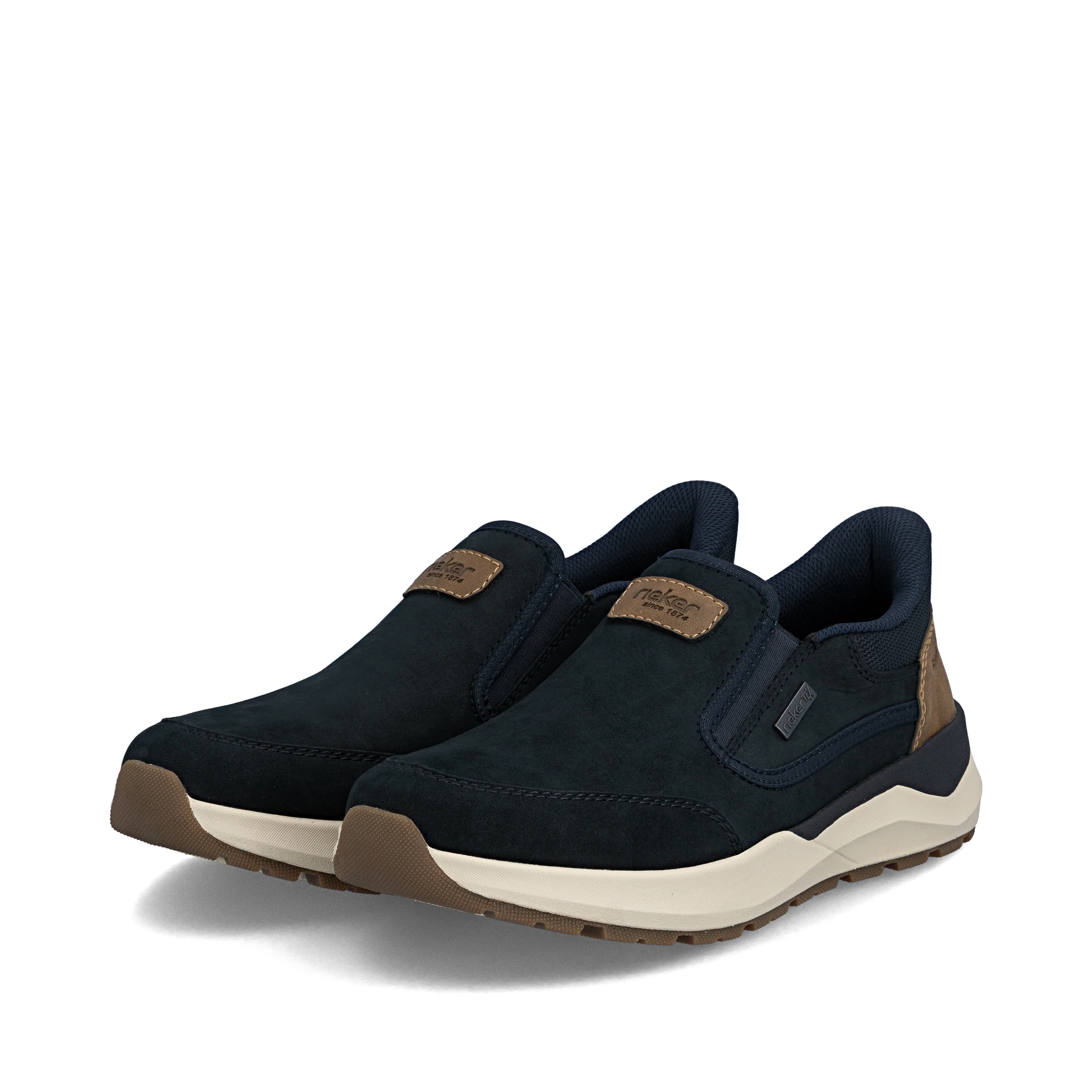 Rieker Men's Casual Slip-on Shoe - Blue | 06052-14 - Image 16