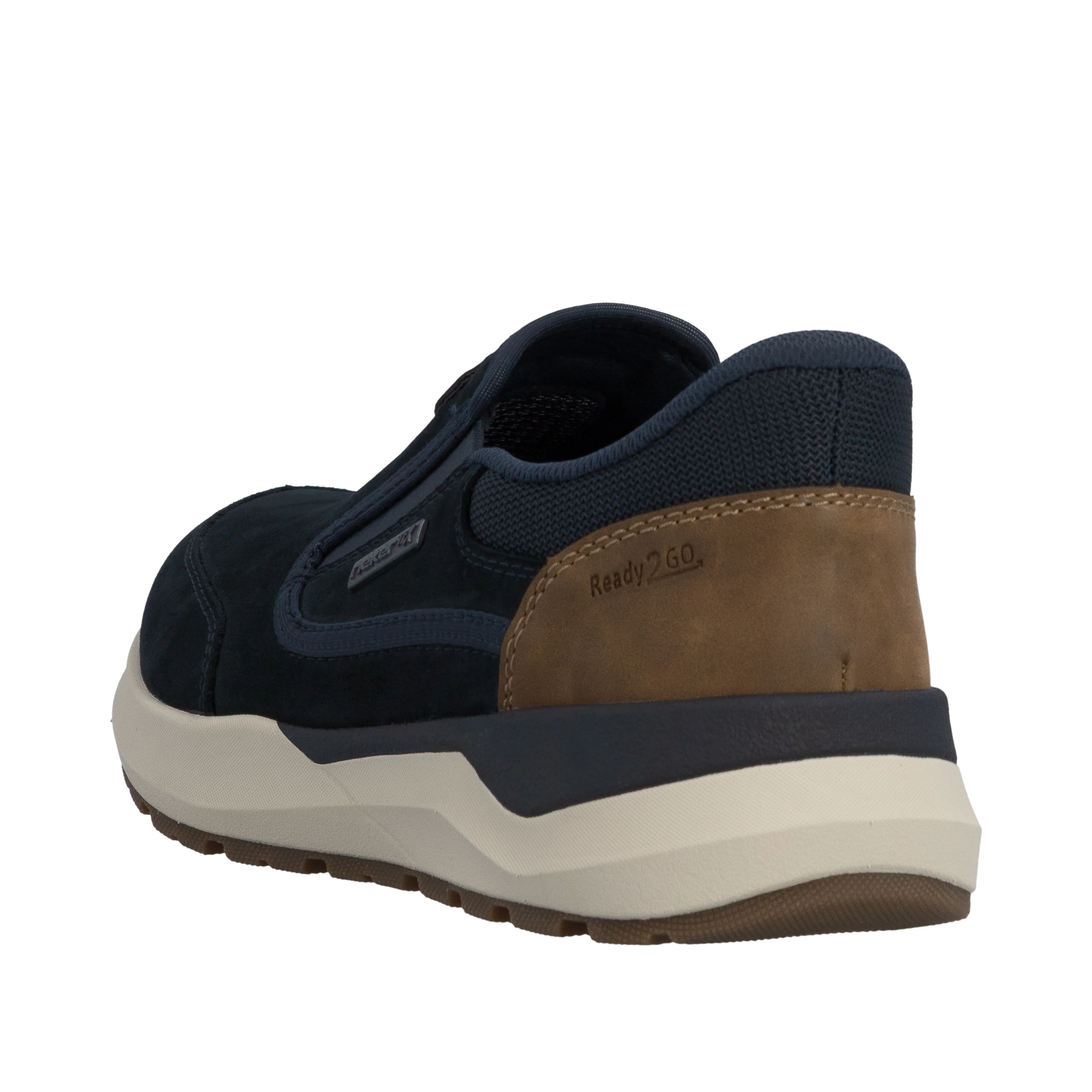 Rieker Men's Casual Slip-on Shoe - Blue | 06052-14 - Image 5