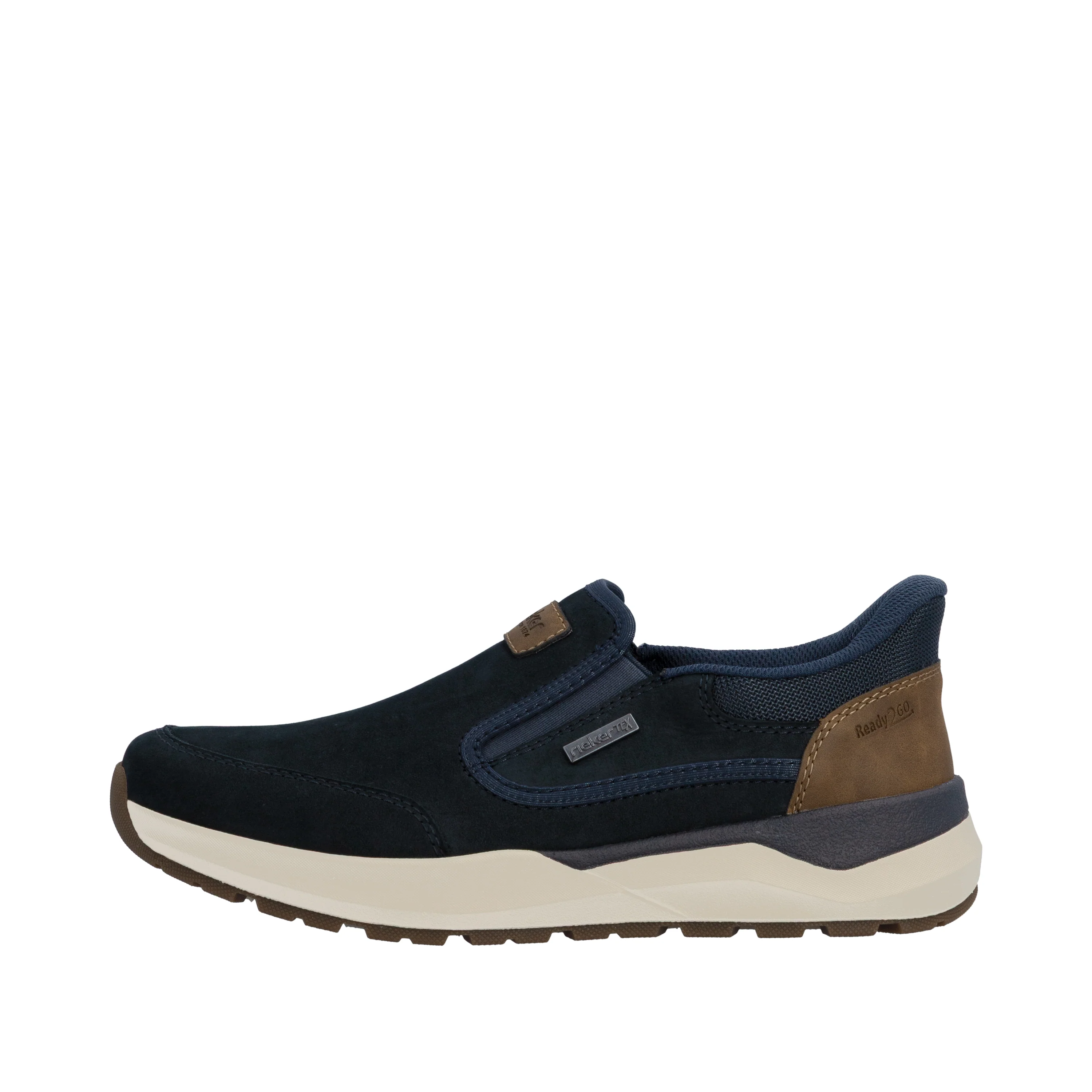 Rieker Men's Casual Slip-on Shoe - Blue | 06052-14 - Image 9