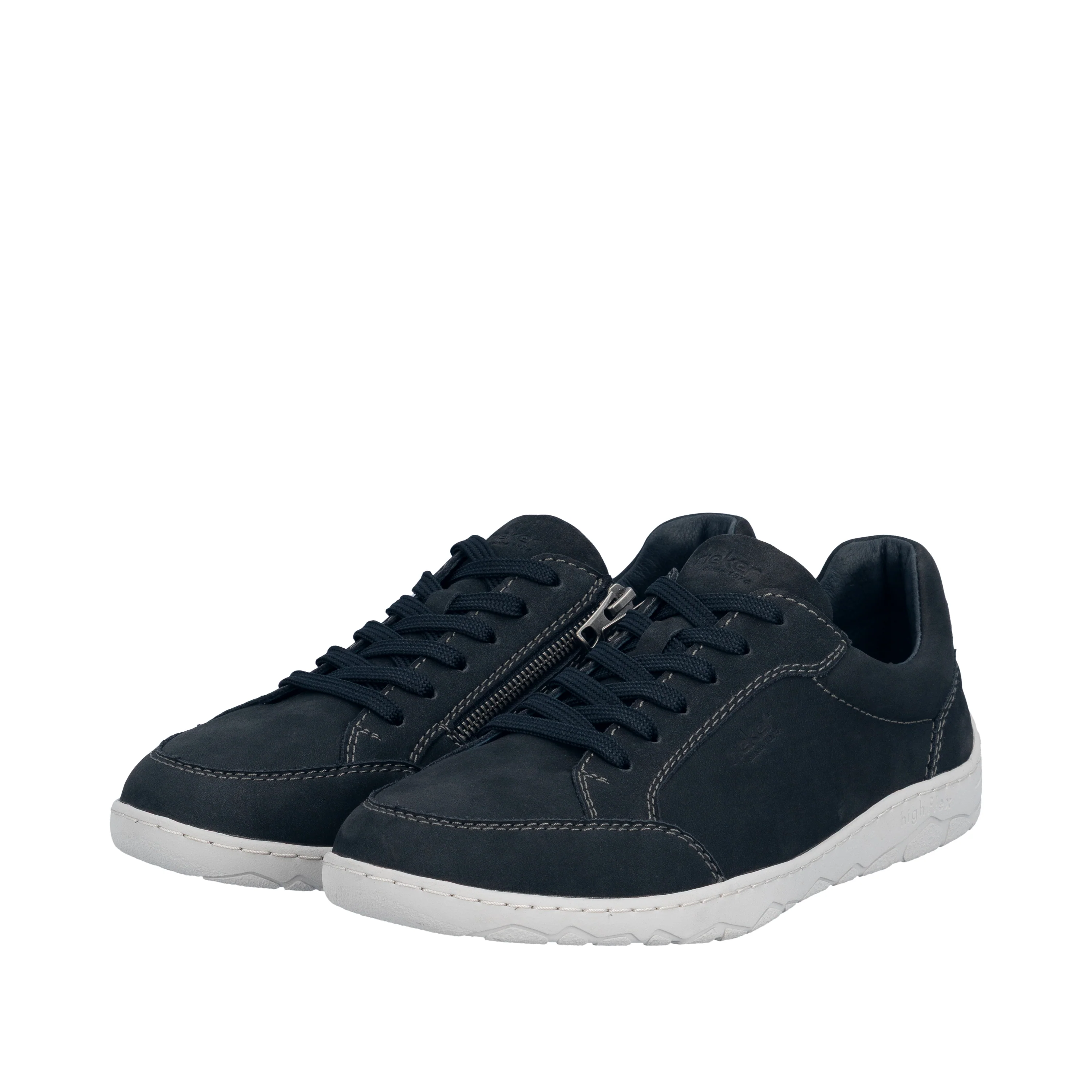 Rieker Men's Casual Lace-up Shoe - Blue | 08300-14 - Image 15