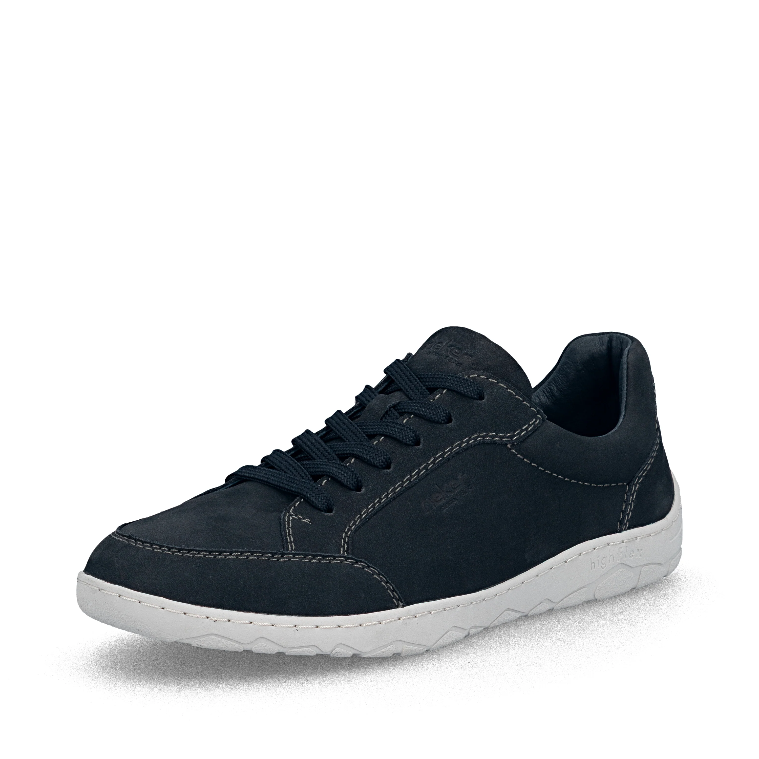 Rieker Men's Casual Lace-up Shoe - Blue | 08300-14 - Image 2