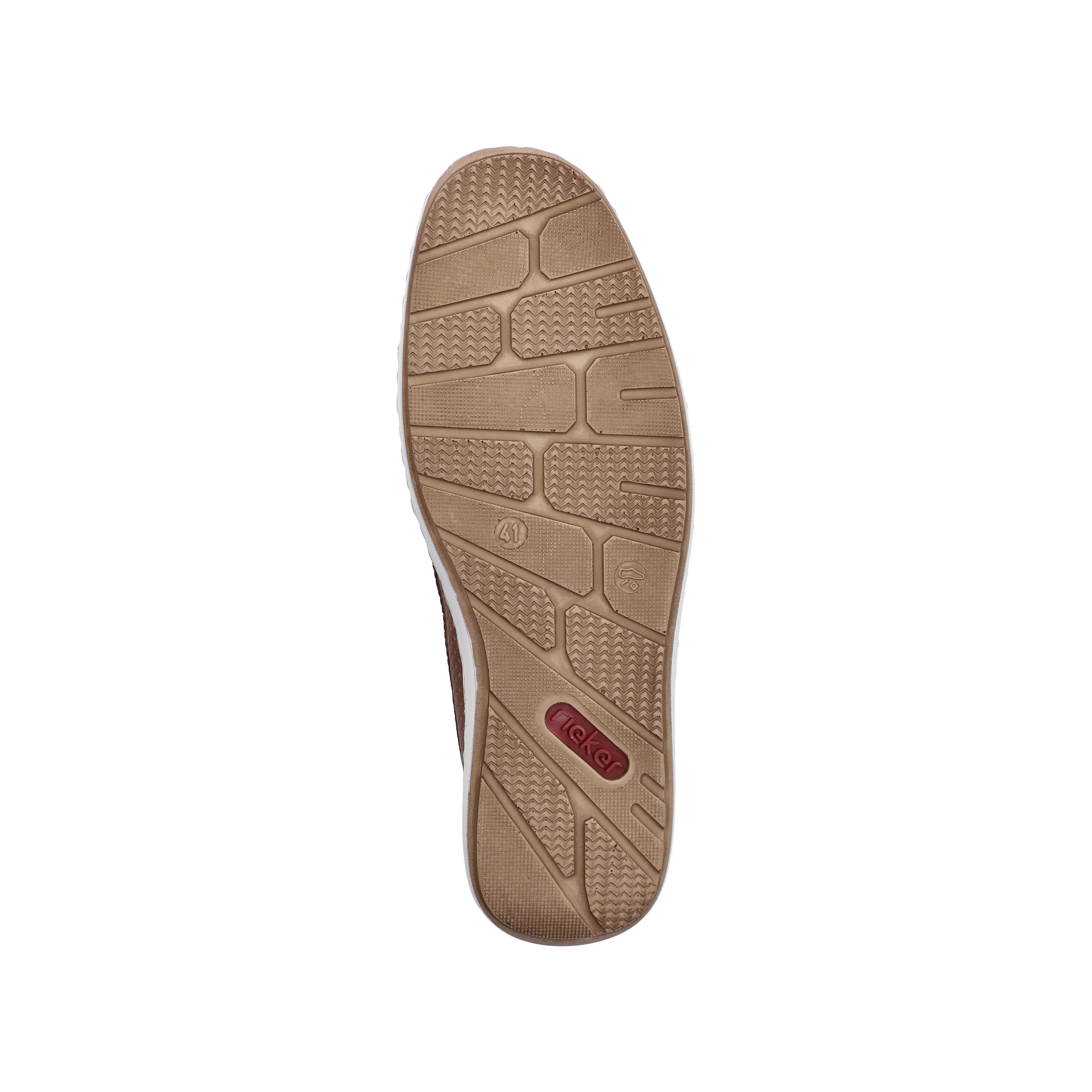 Rieker Men's Deck Shoe - Brown | 08867-25 - Image 13