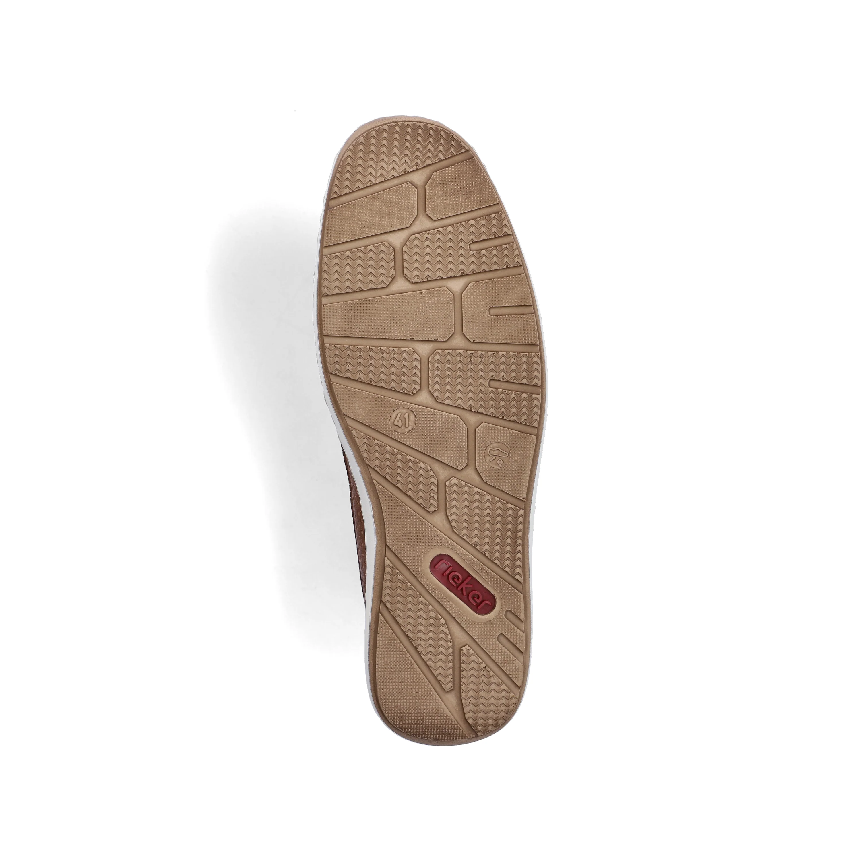 Rieker Men's Deck Shoe - Brown | 08867-25 - Image 14