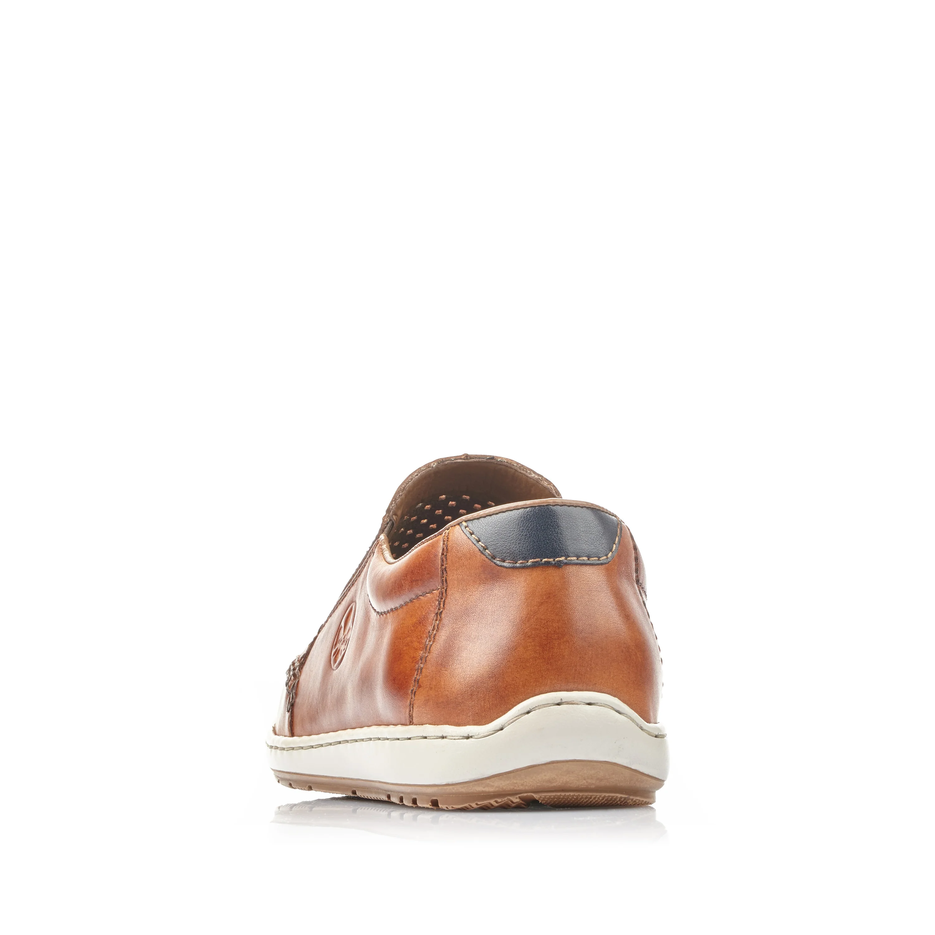 Rieker Men's Comfort Slip-on Shoe - Brown | 08868-24 - Image 3