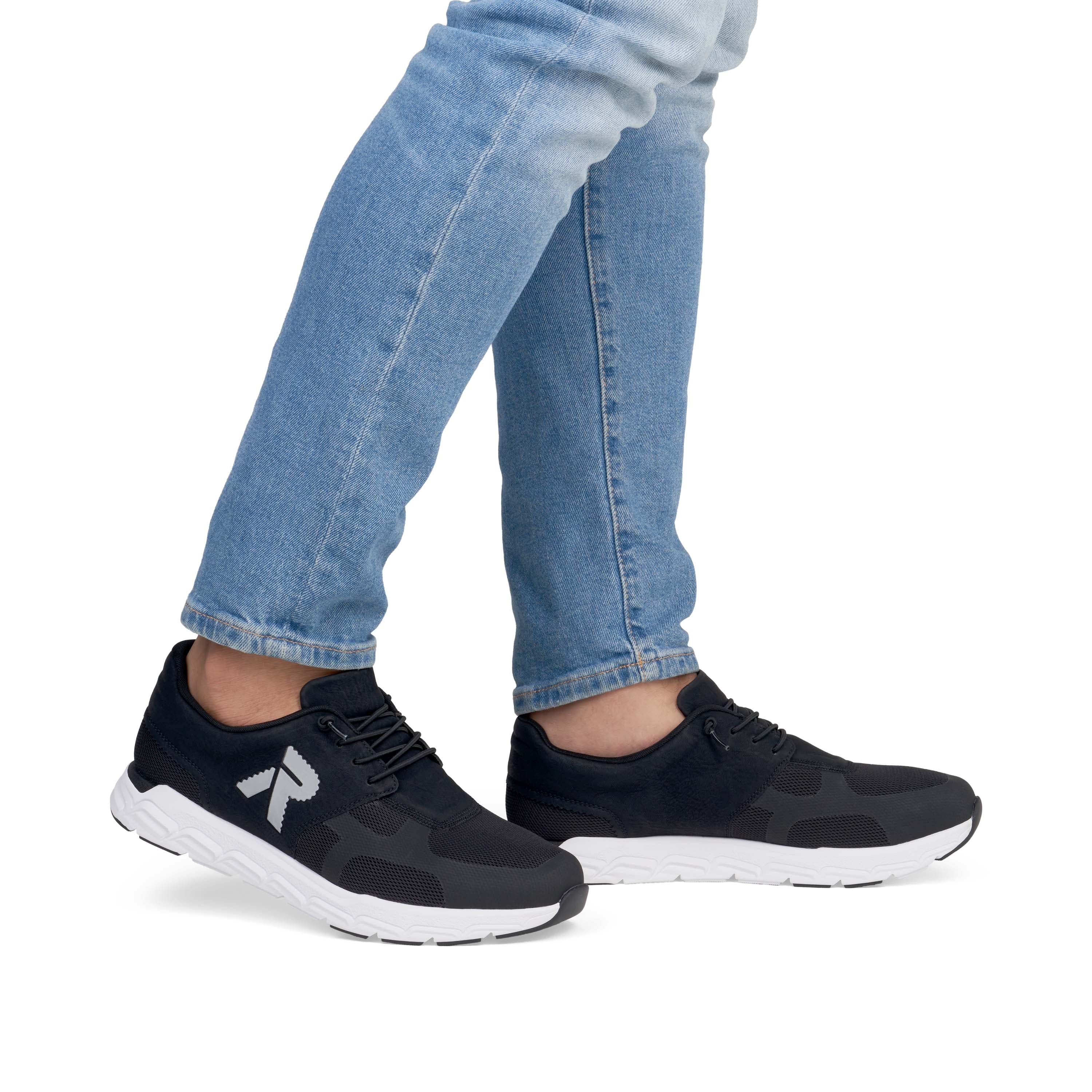 Rieker Sport Men's Trainer - Black | 09100-01 - Image 15