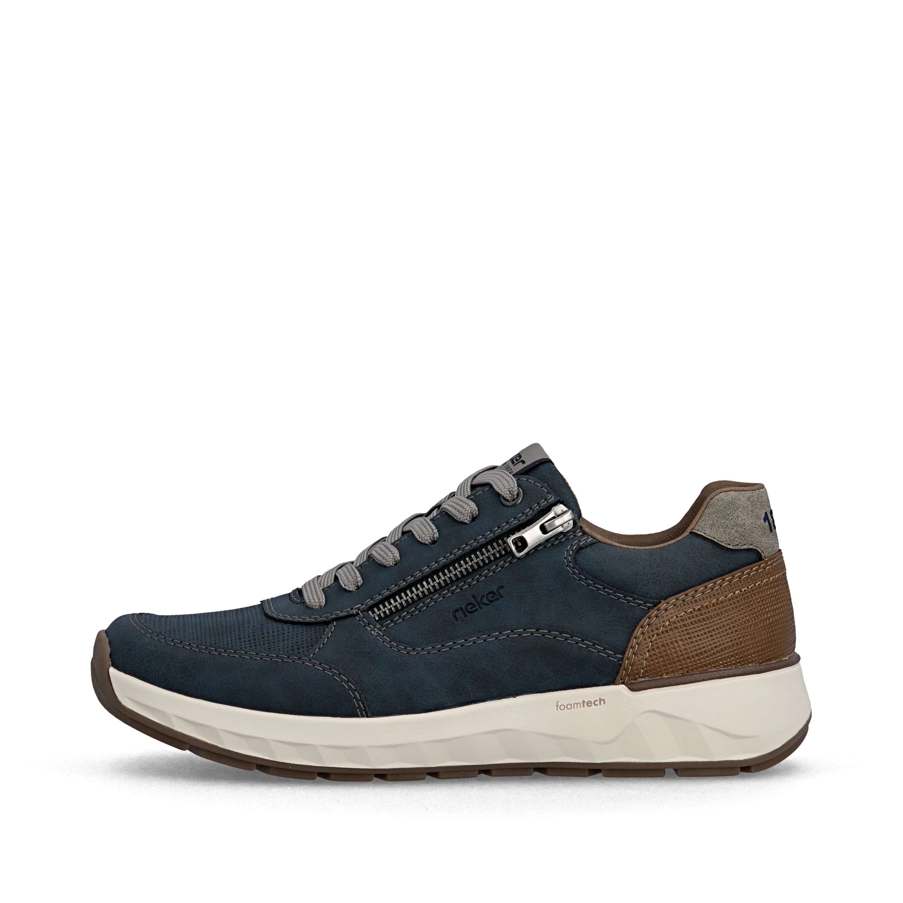 Rieker Men's Trainer - Blue | 11504-14 - Image 10
