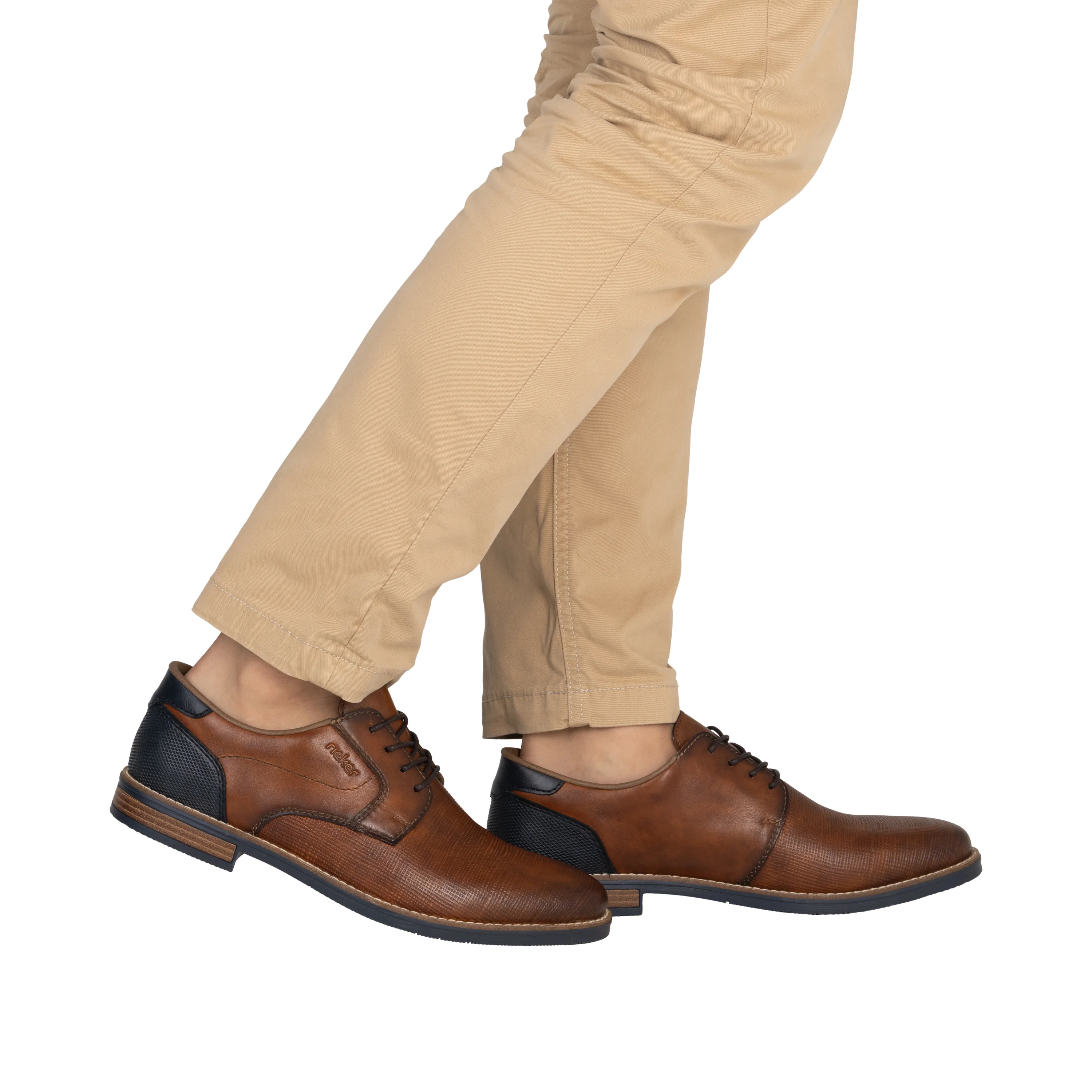 Rieker Men's Lace-up Shoe - Brown | 13504-24 - Image 19