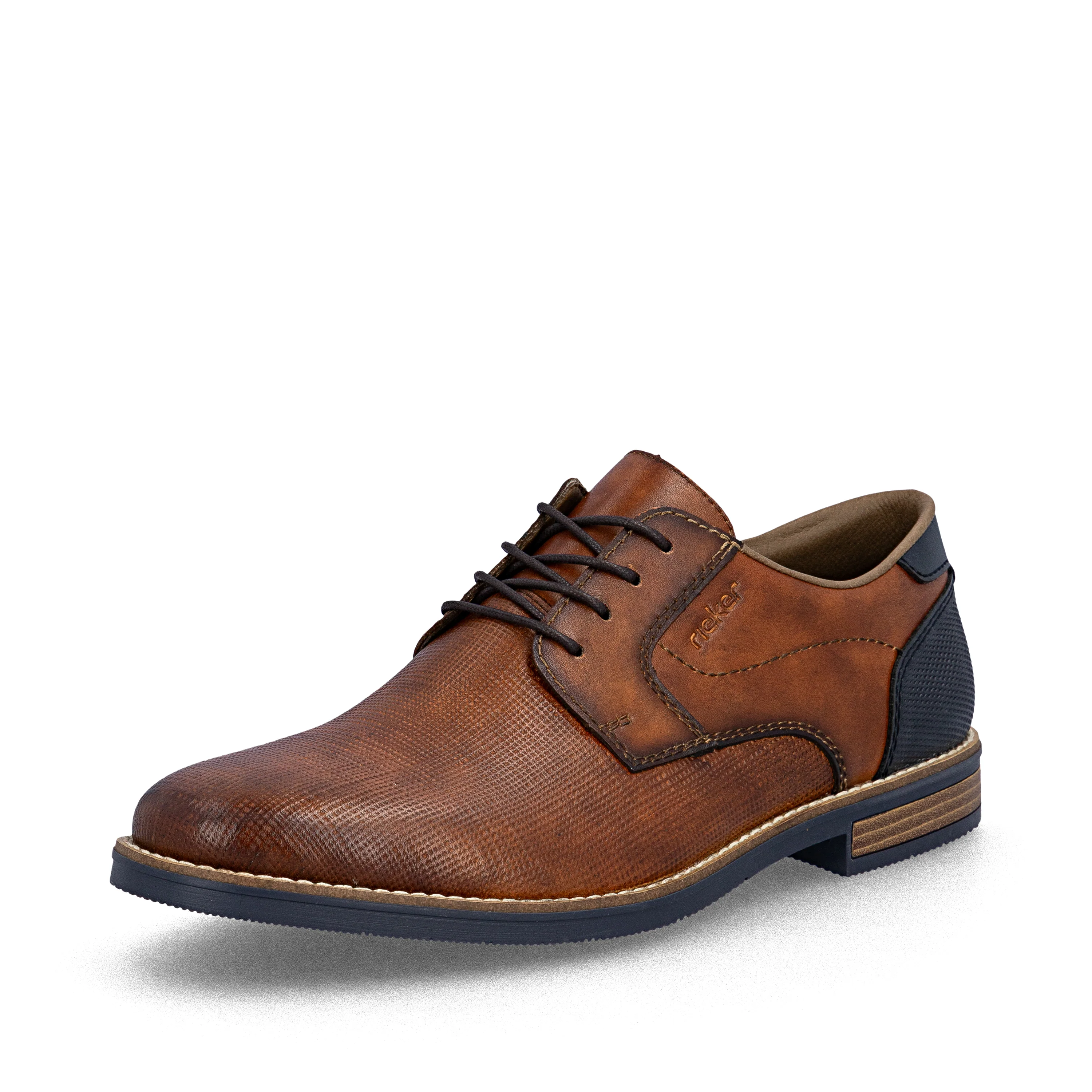Rieker Men's Lace-up Shoe - Brown | 13504-24 - Image 2