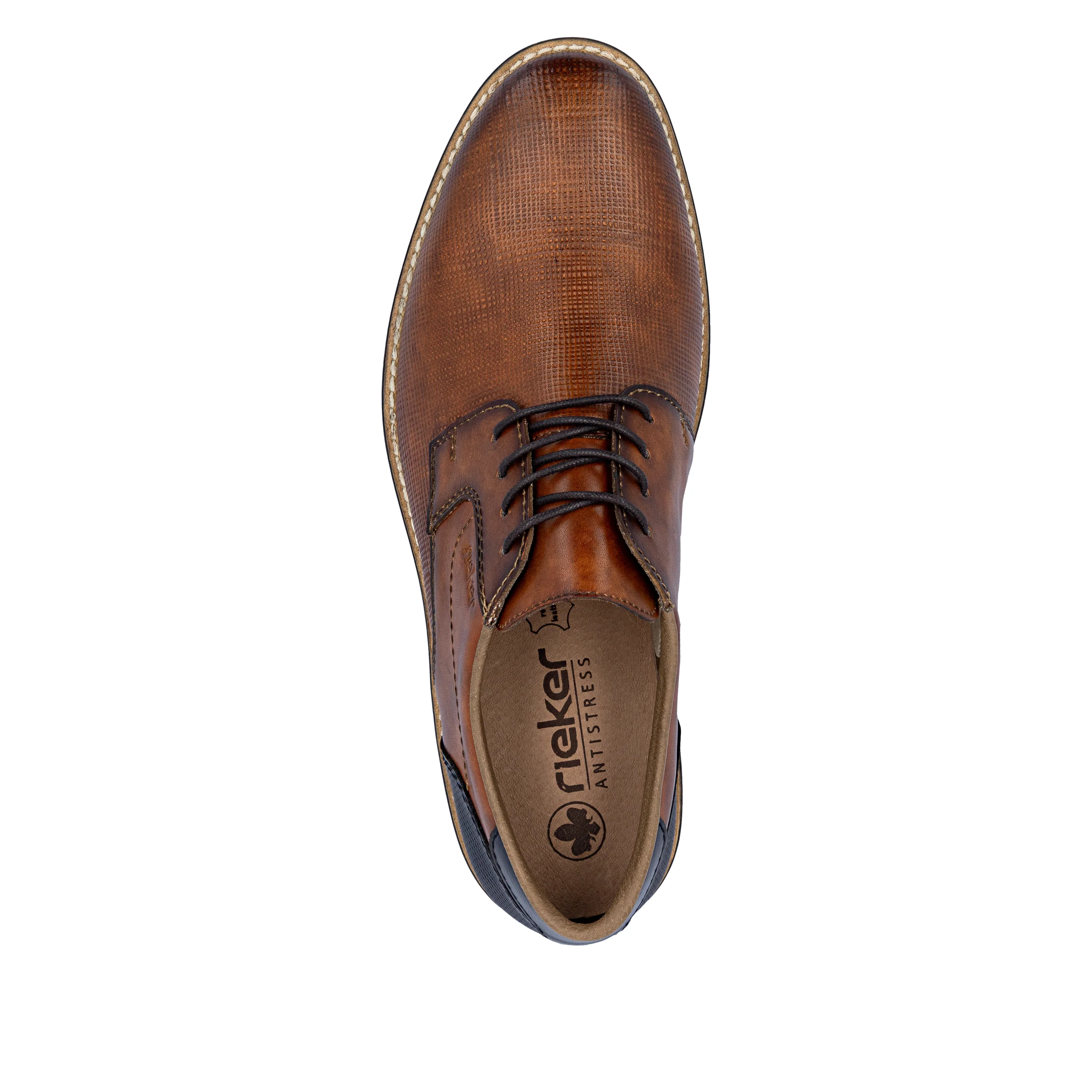 Rieker Men's Lace-up Shoe - Brown | 13504-24 - Image 8