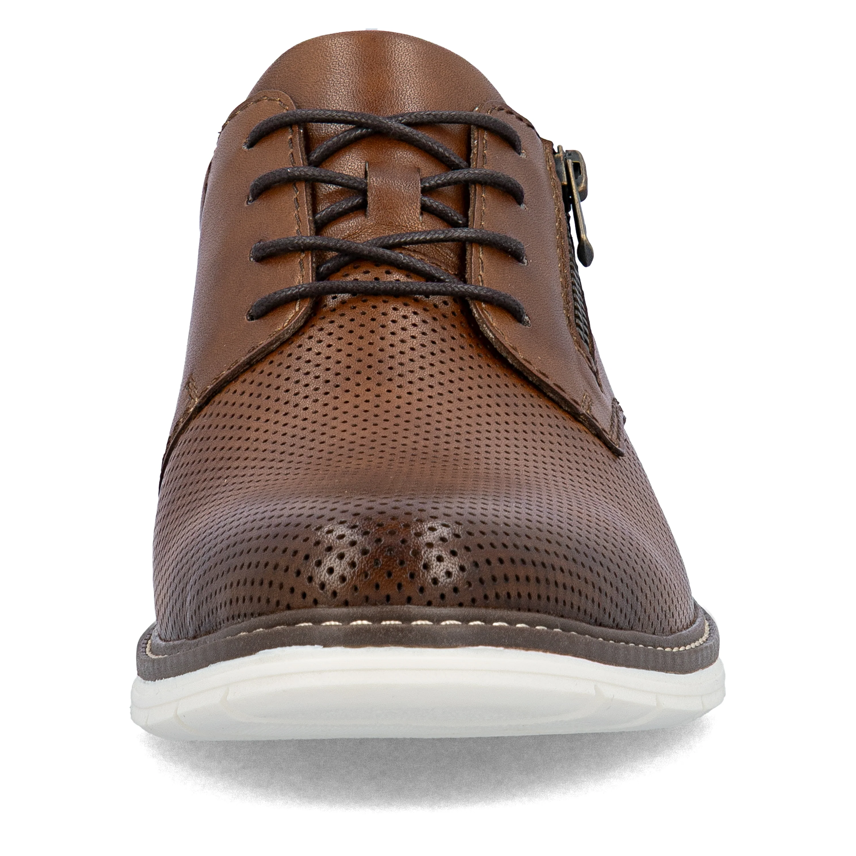 Rieker Men's Casual Lace-up Shoe - Brown | 14412-24 - Image 12