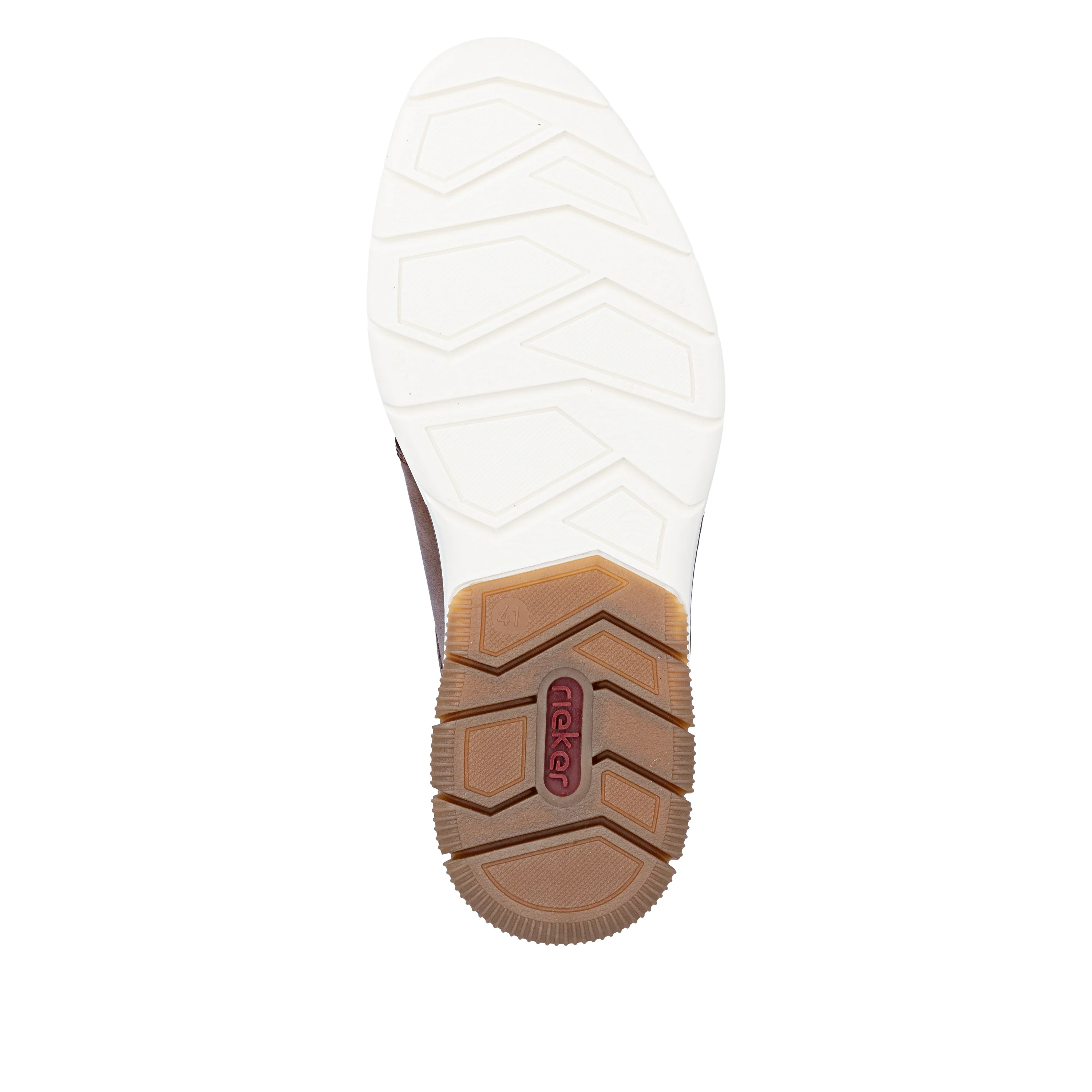Rieker Men's Casual Lace-up Shoe - Brown | 14412-24 - Image 13