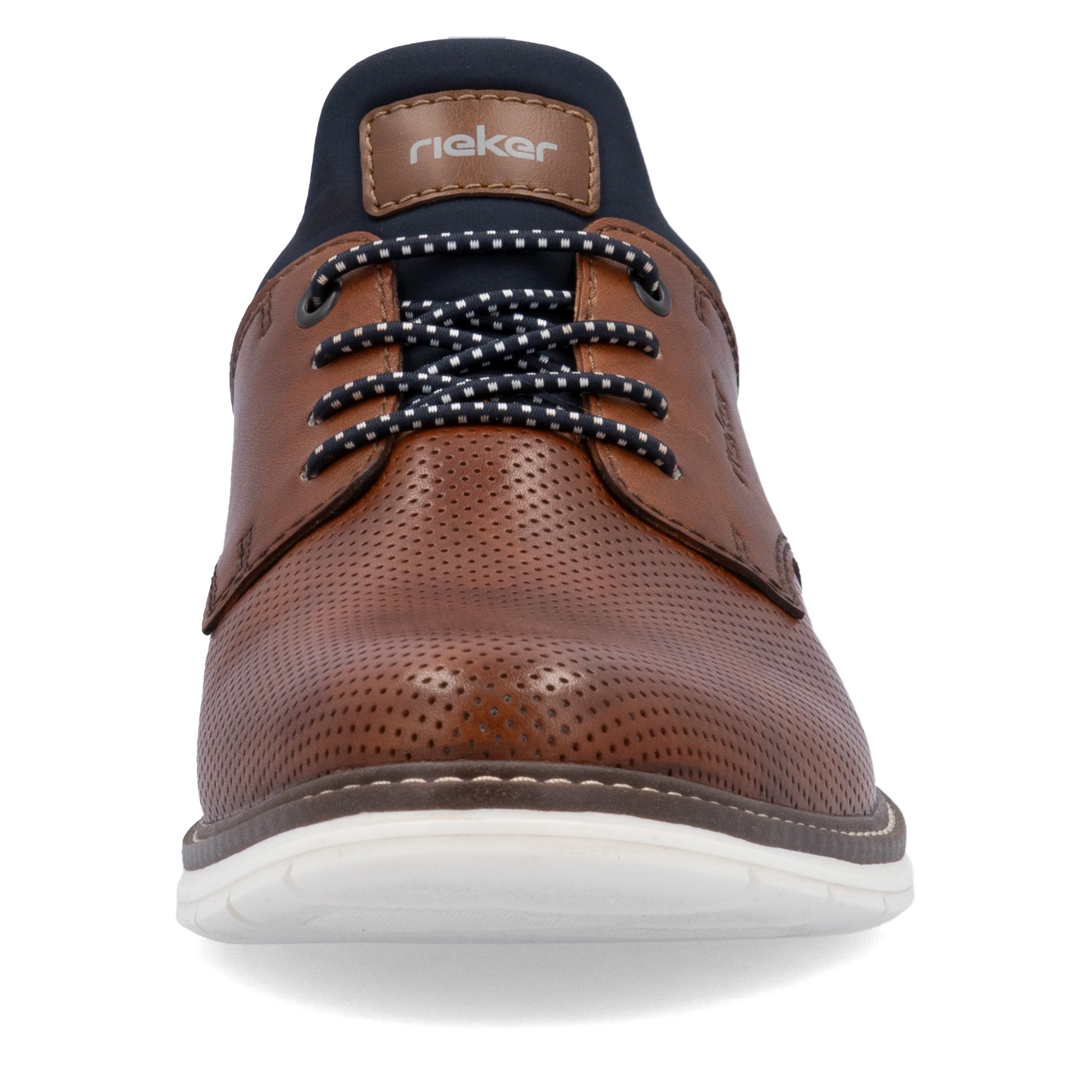 Rieker Men's Casual Lace-up Shoe - Brown | 14450-22 - Image 16