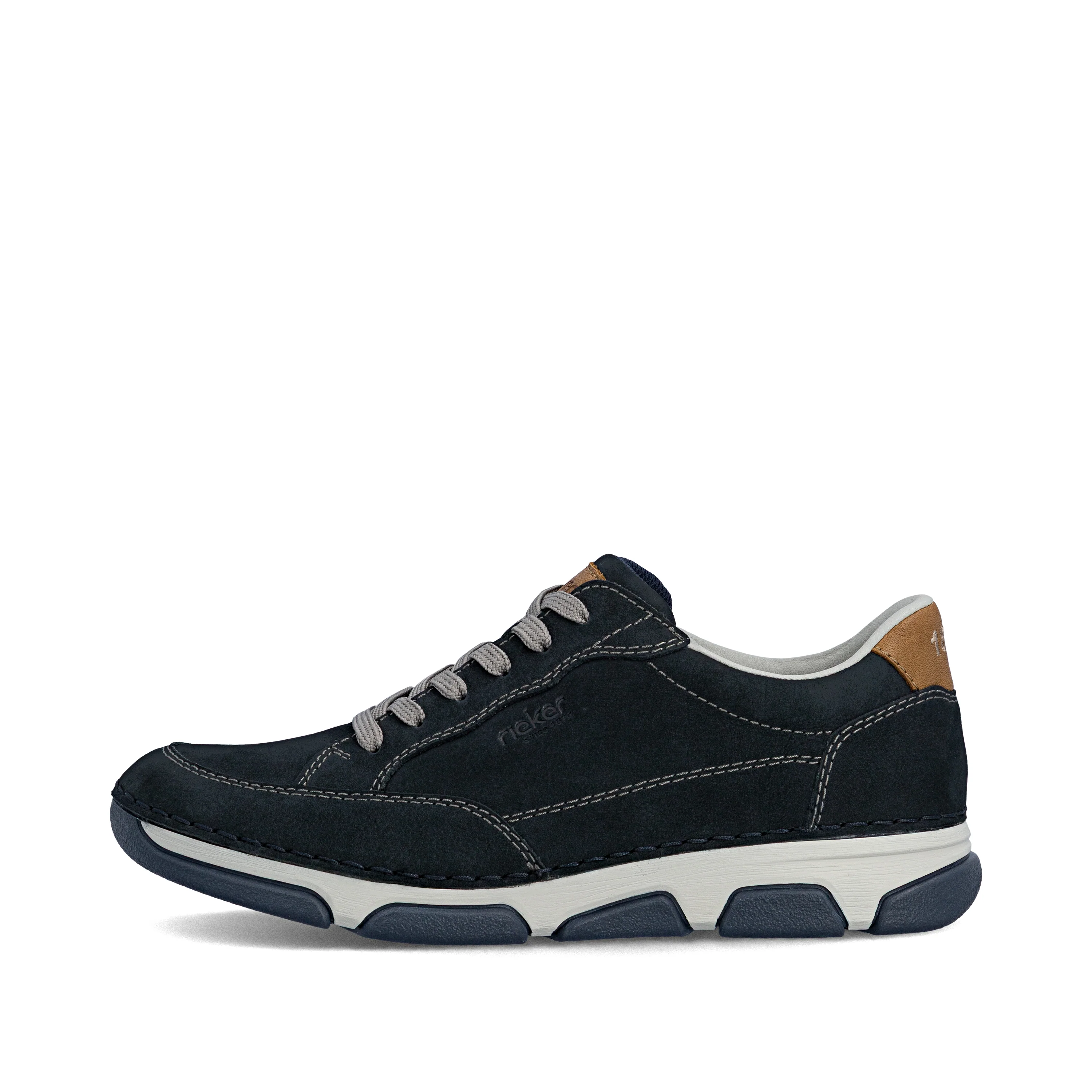 Rieker Men's Casual Lace-up Shoe - Blue | 15900-14 - Image 10
