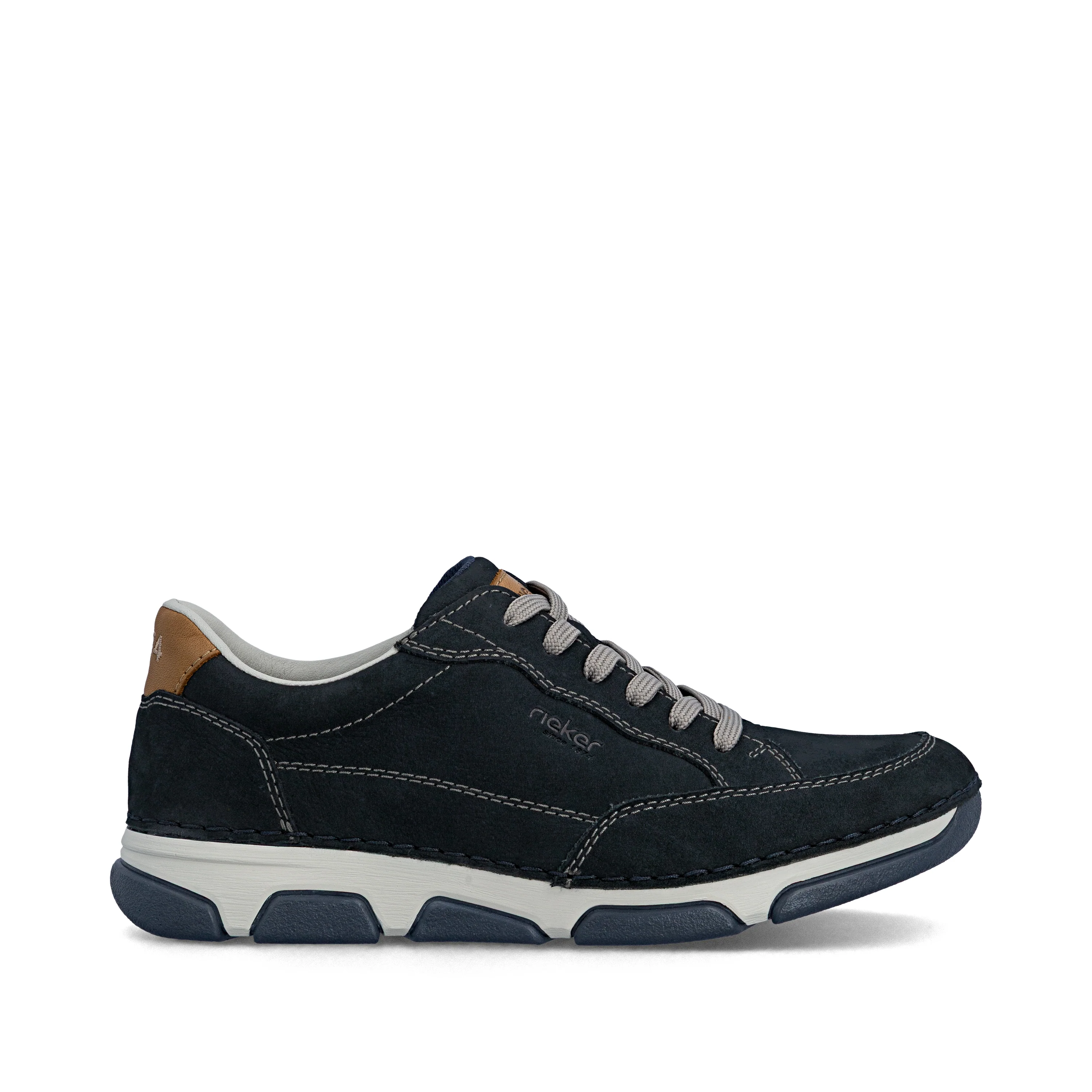 Rieker Men's Casual Lace-up Shoe - Blue | 15900-14 - Image 22