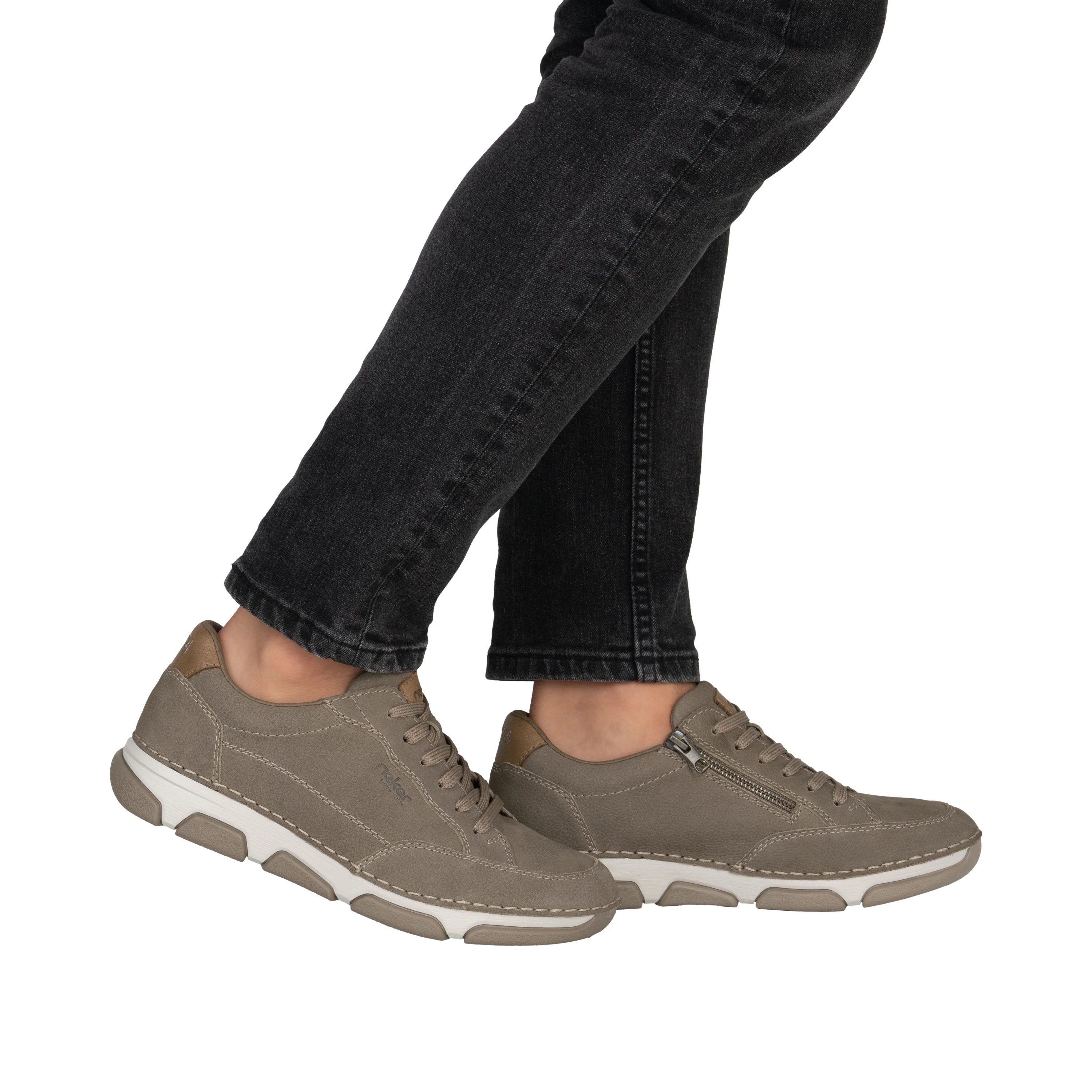 Rieker Men's Casual Lace-up Shoe - Brown | 15900-25 - Image 19