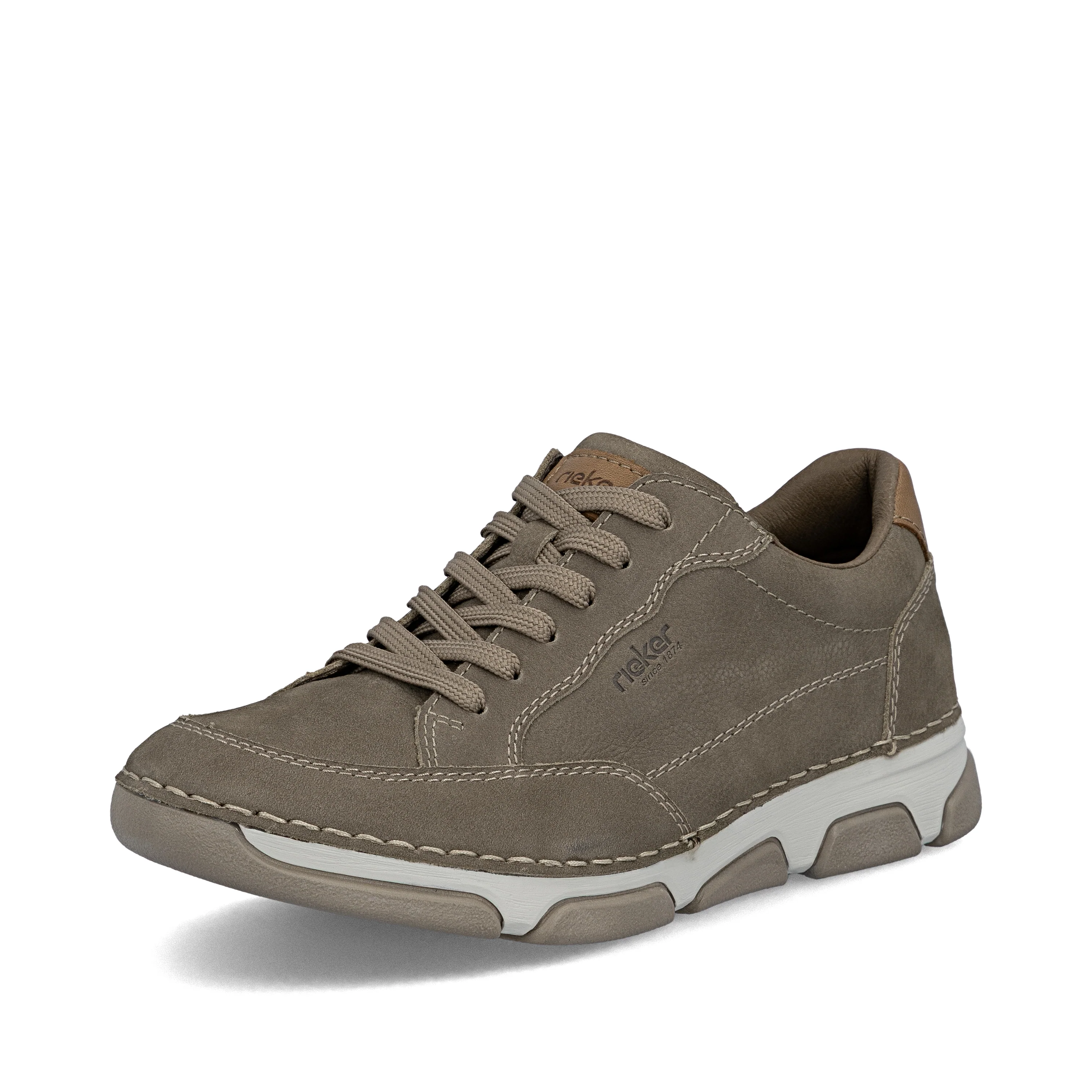 Rieker Men's Casual Lace-up Shoe - Brown | 15900-25 - Image 2