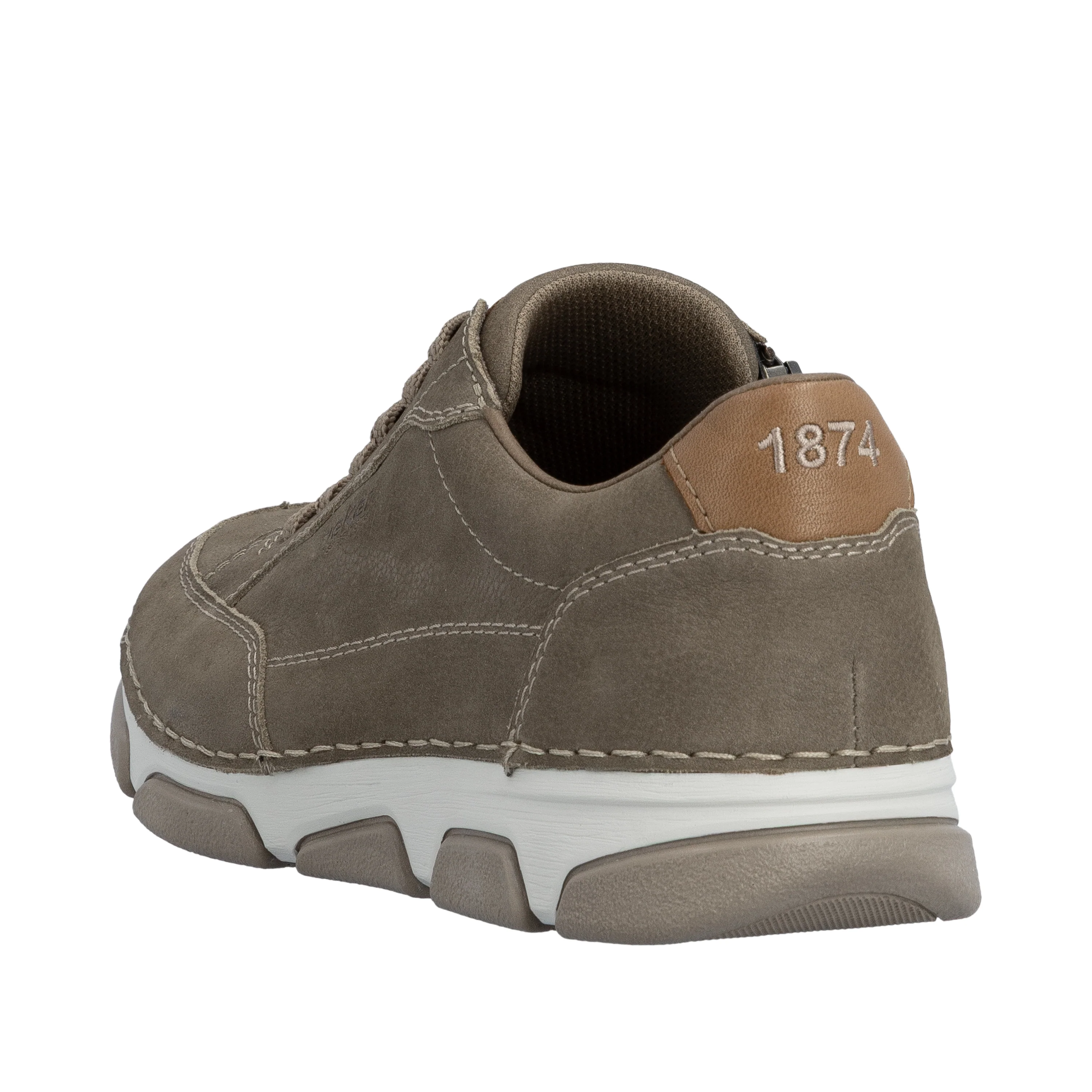 Rieker Men's Casual Lace-up Shoe - Brown | 15900-25 - Image 5