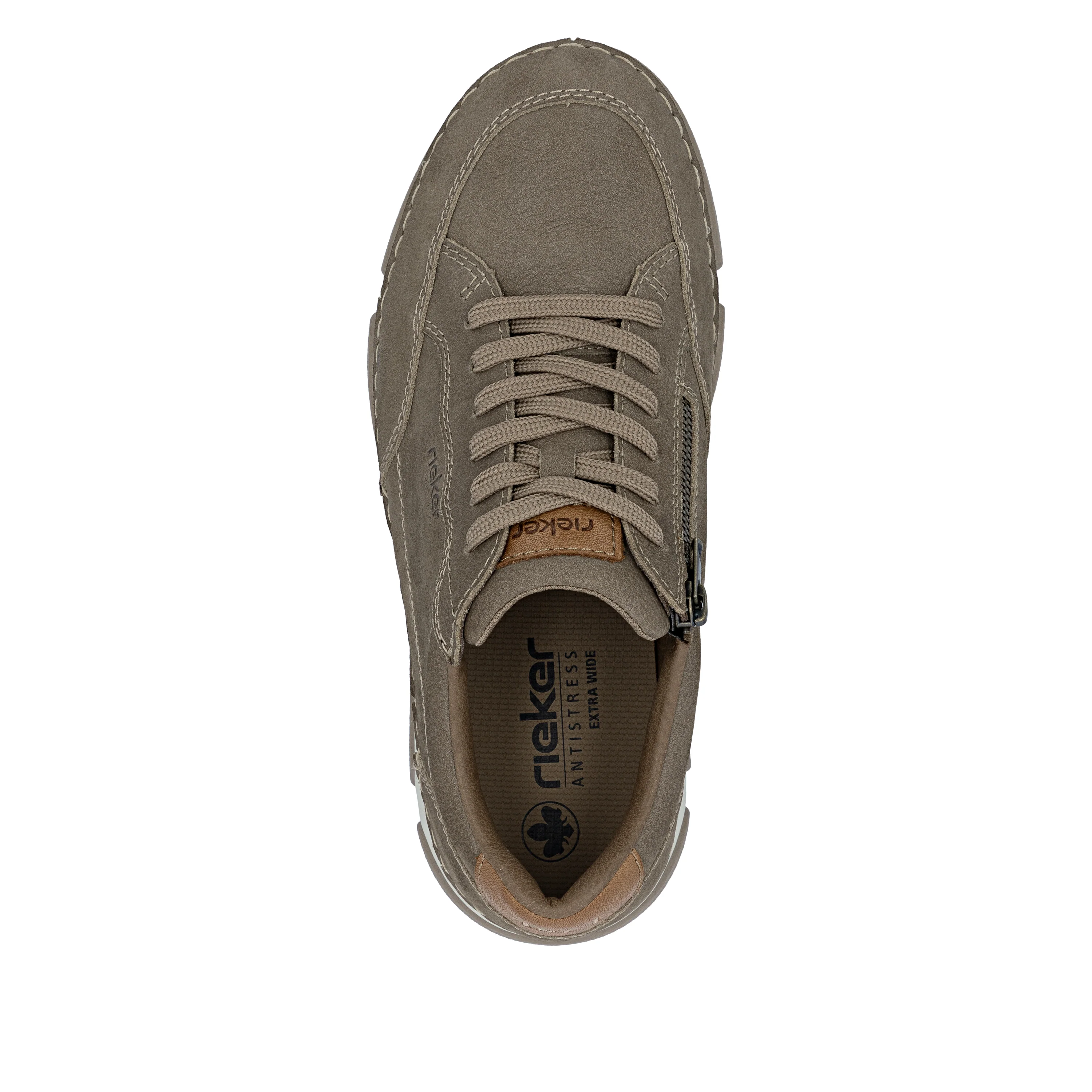 Rieker Men's Casual Lace-up Shoe - Brown | 15900-25 - Image 7