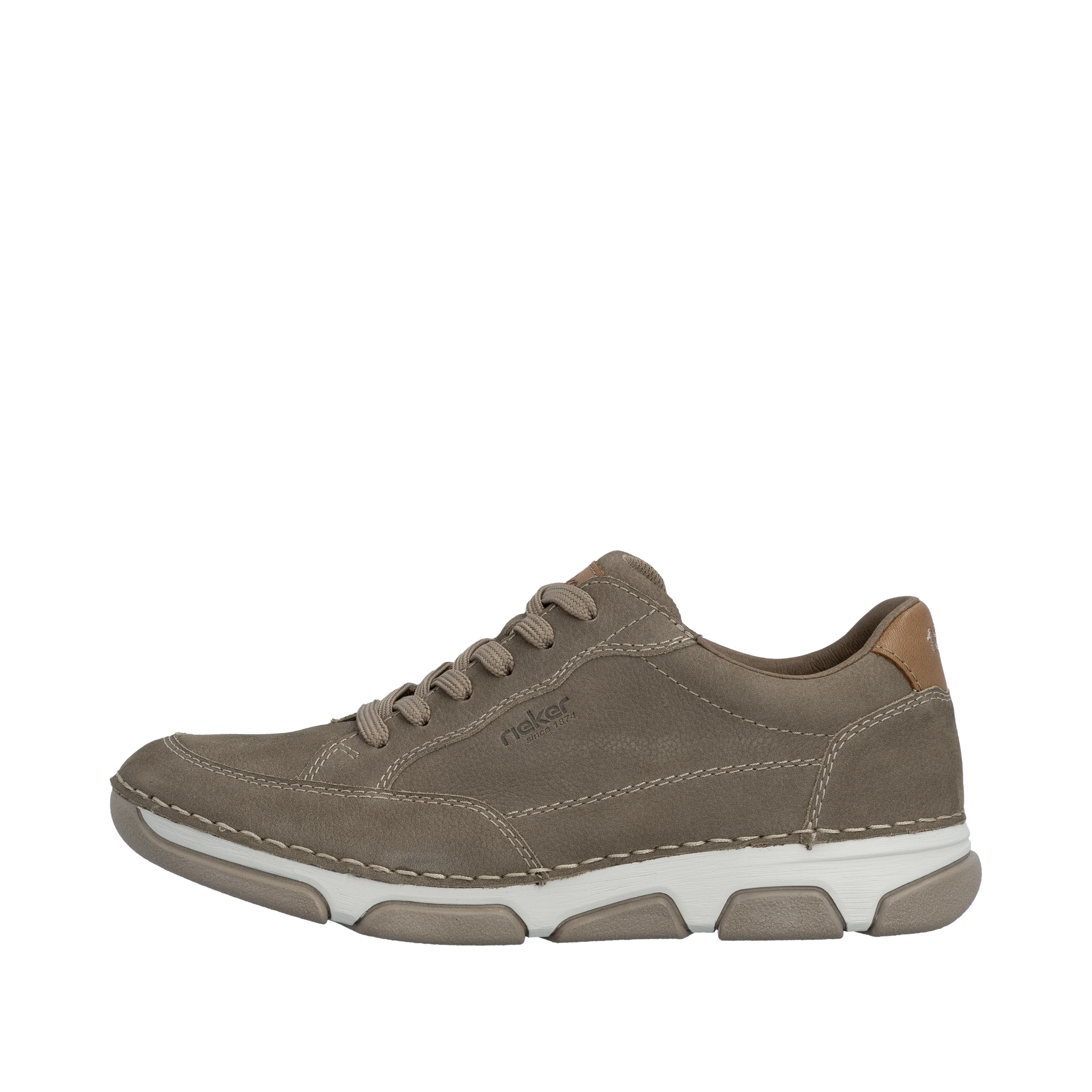 Rieker Men's Casual Lace-up Shoe - Brown | 15900-25 - Image 9