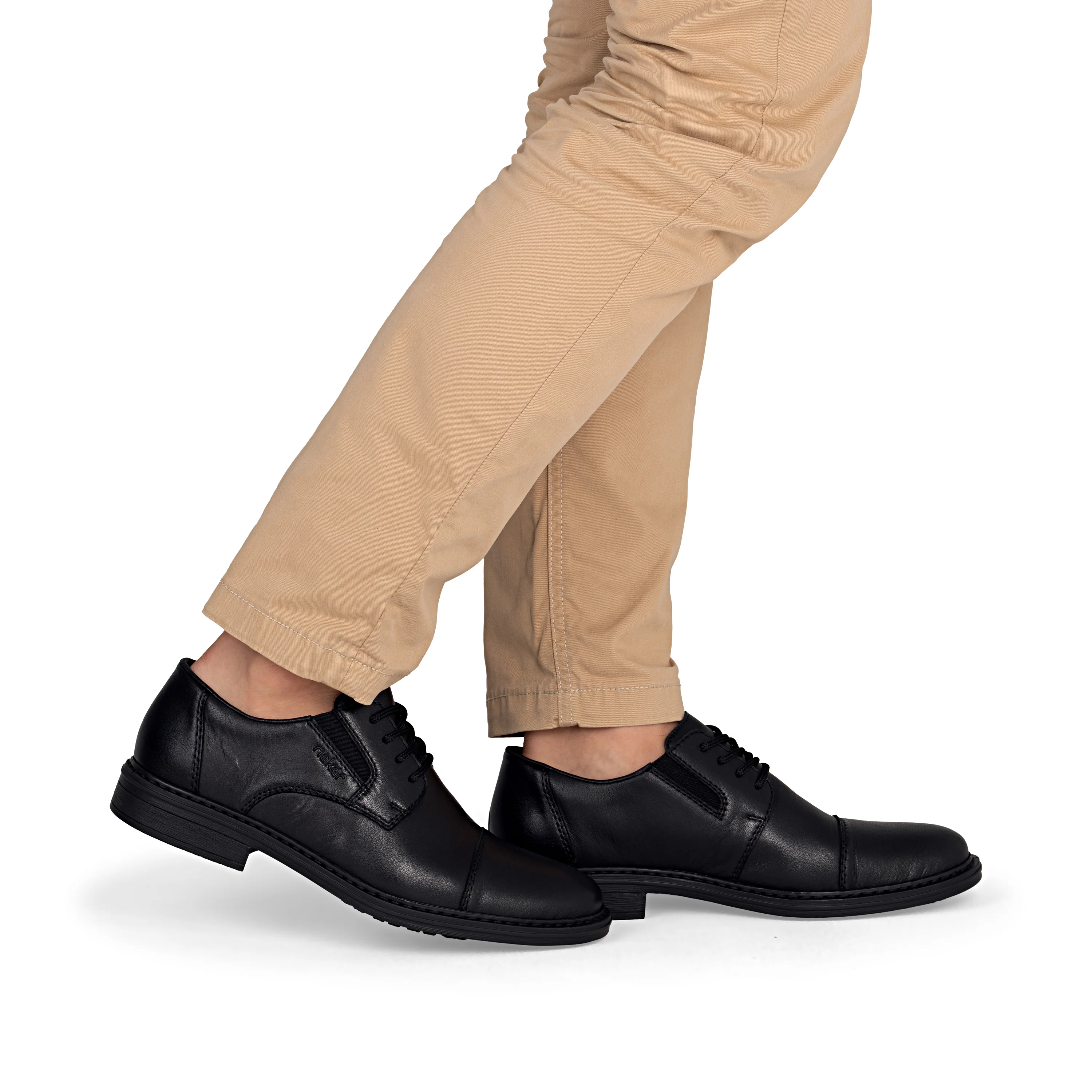 Rieker Men's Lace-up Shoe - Black | 17625-00 - Image 20