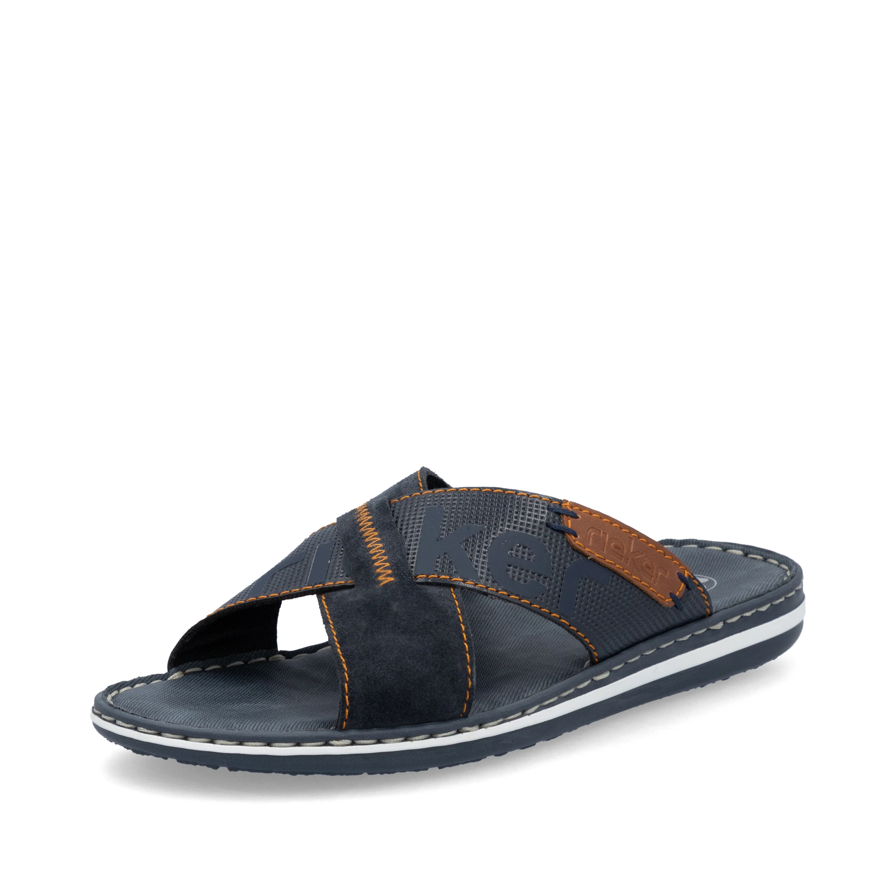 Rieker Men's Mule Sandal - Blue | 21098-14 - Image 2