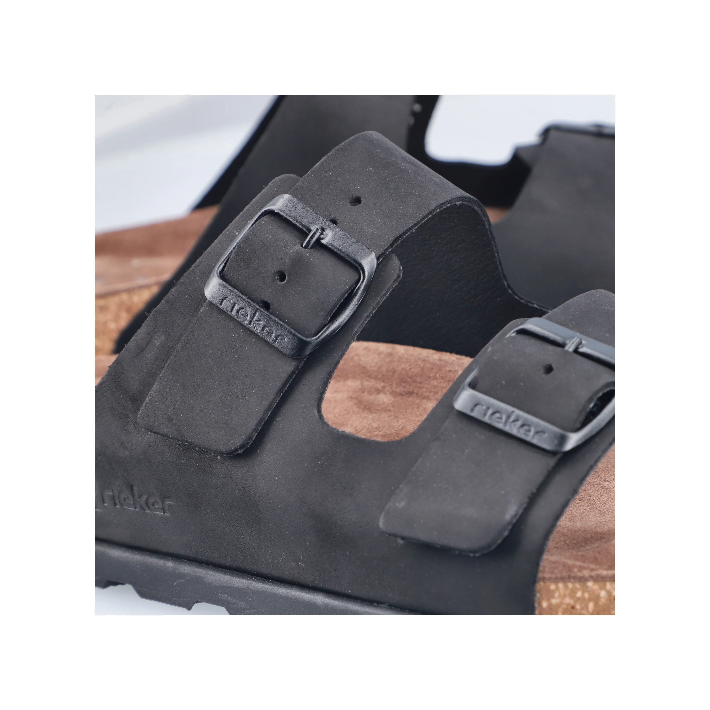 Rieker Men's Mule Sandal - Black | 21190-00 - Image 24