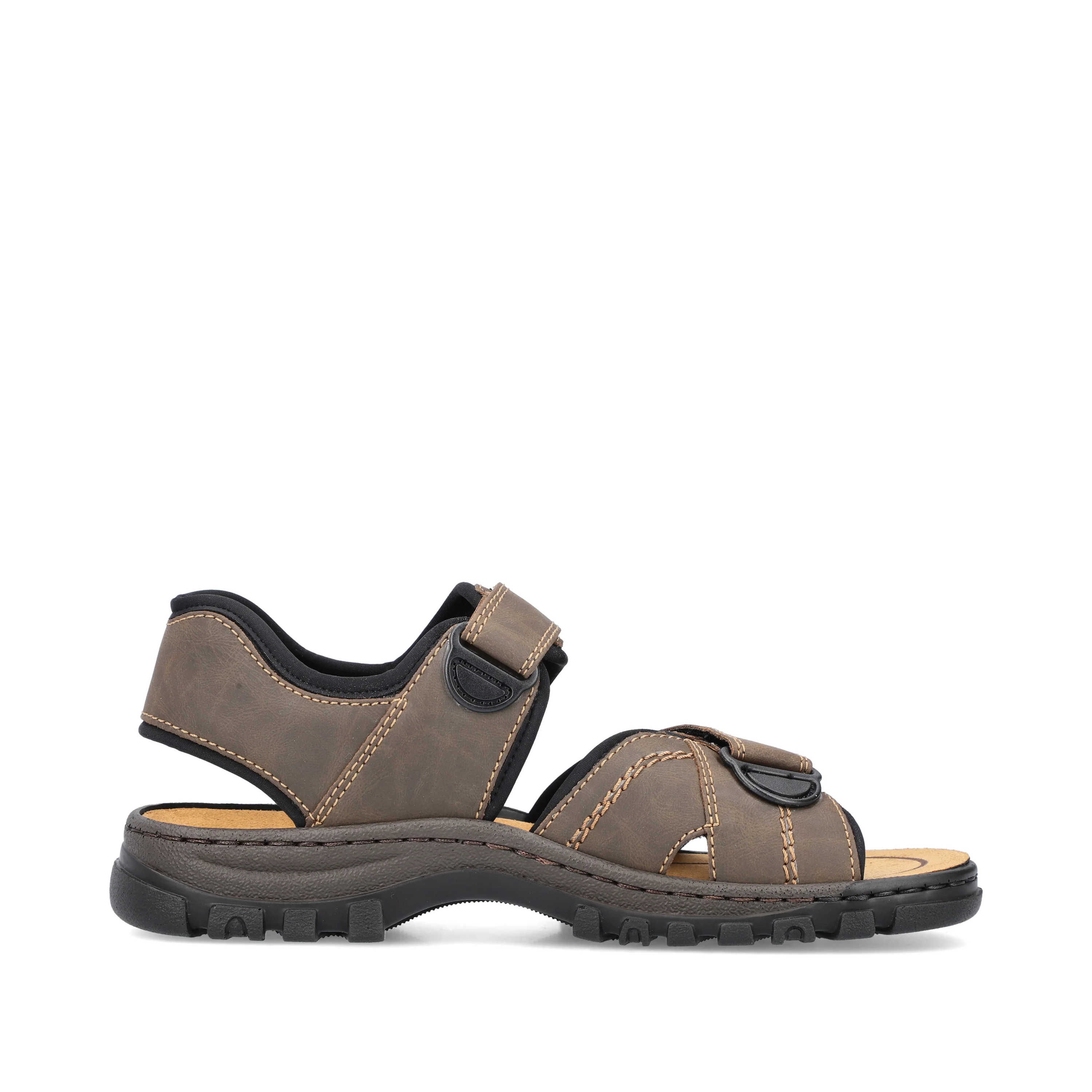 Rieker Men's Walking Sandal - Brown | 25051-27 - Image 2
