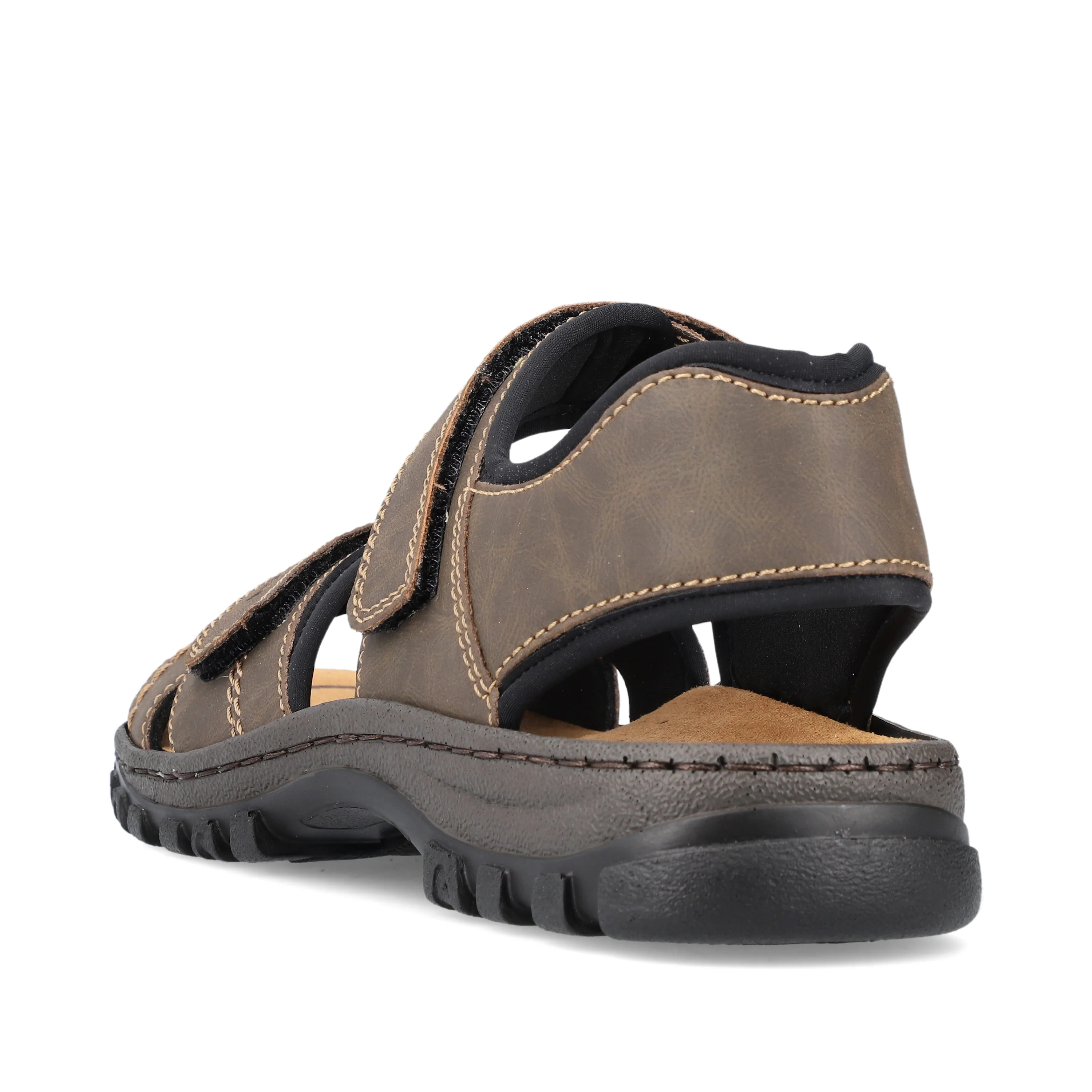 Rieker Men's Walking Sandal - Brown | 25051-27 - Image 3