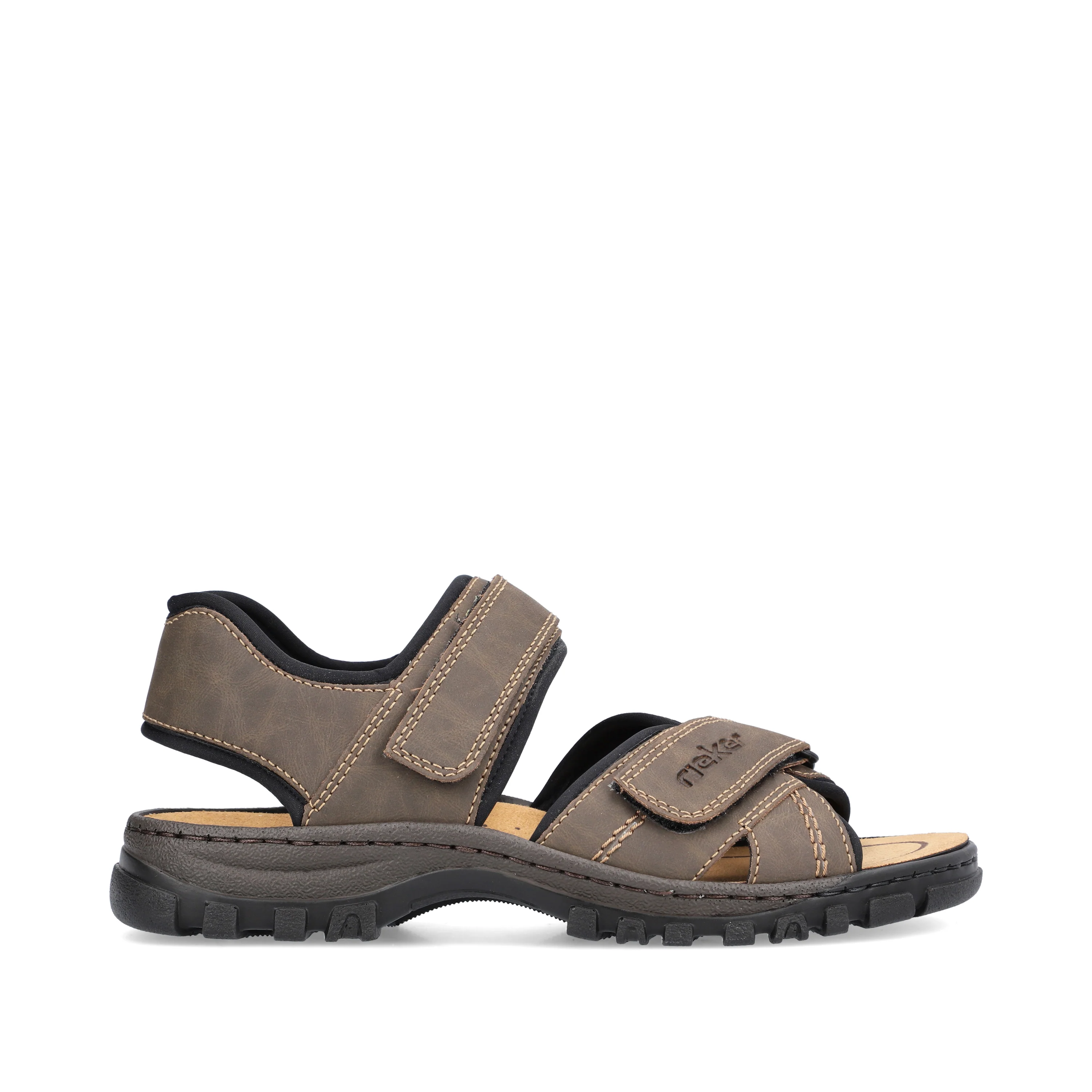 Rieker Men's Walking Sandal - Brown | 25051-27 - Image 9