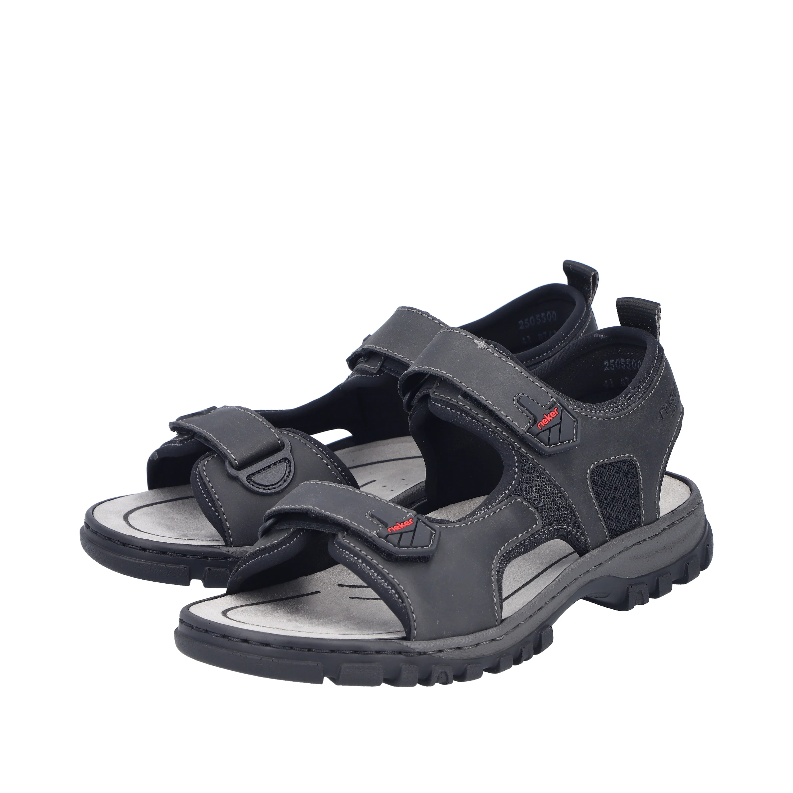 Rieker Men's Walking Sandal - Black | 25055-00 - Image 15