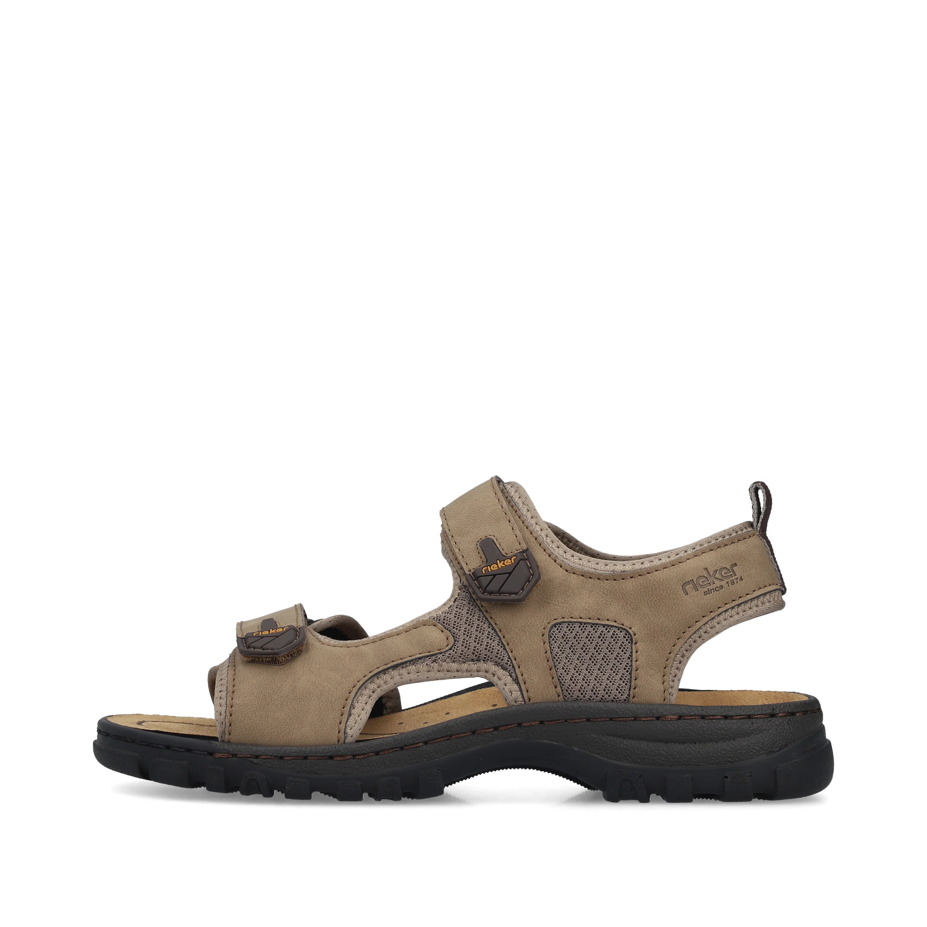 Rieker Men's Walking Sandal - Beige | 25055-64 - Image 10