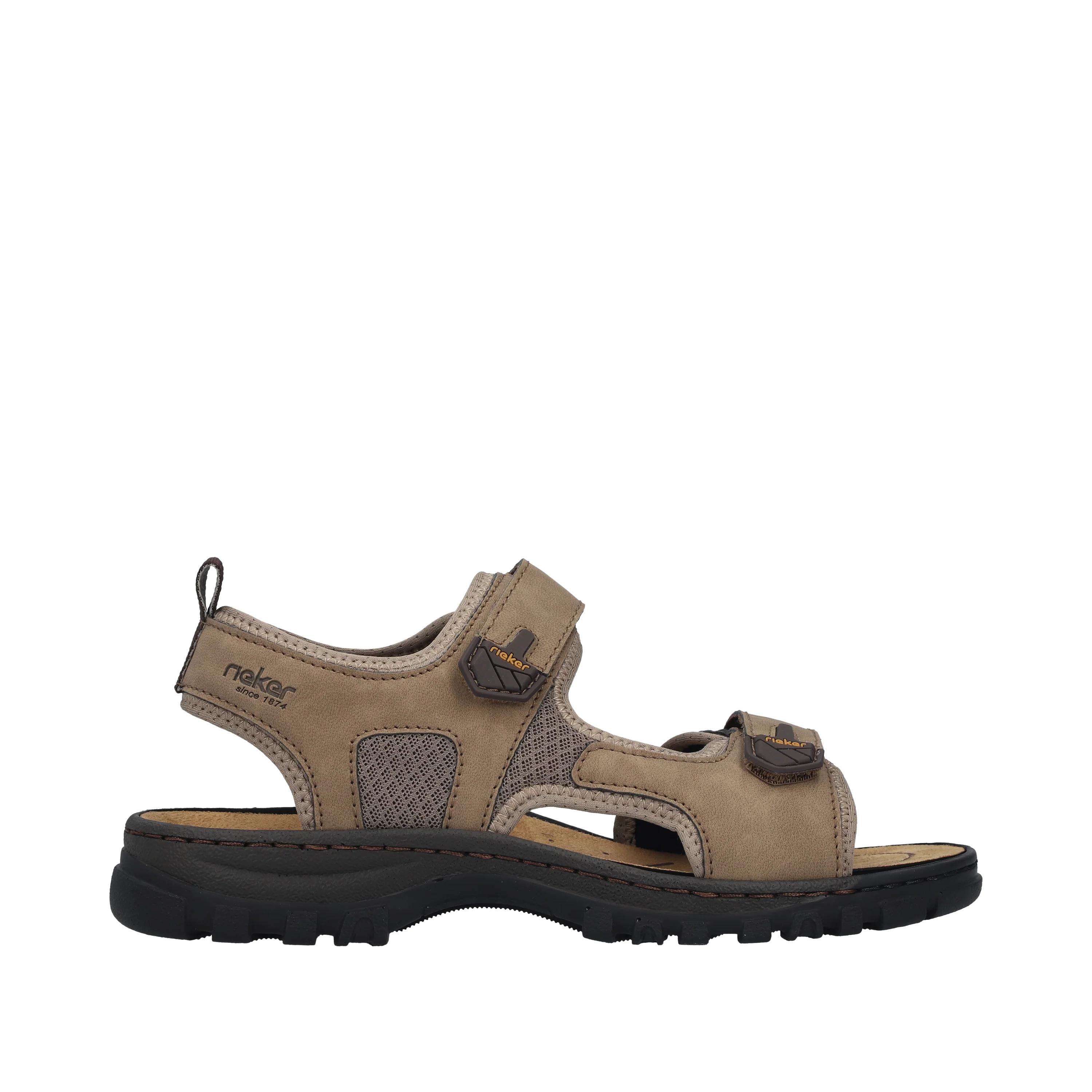 Rieker Men's Walking Sandal - Beige | 25055-64 - Image 21