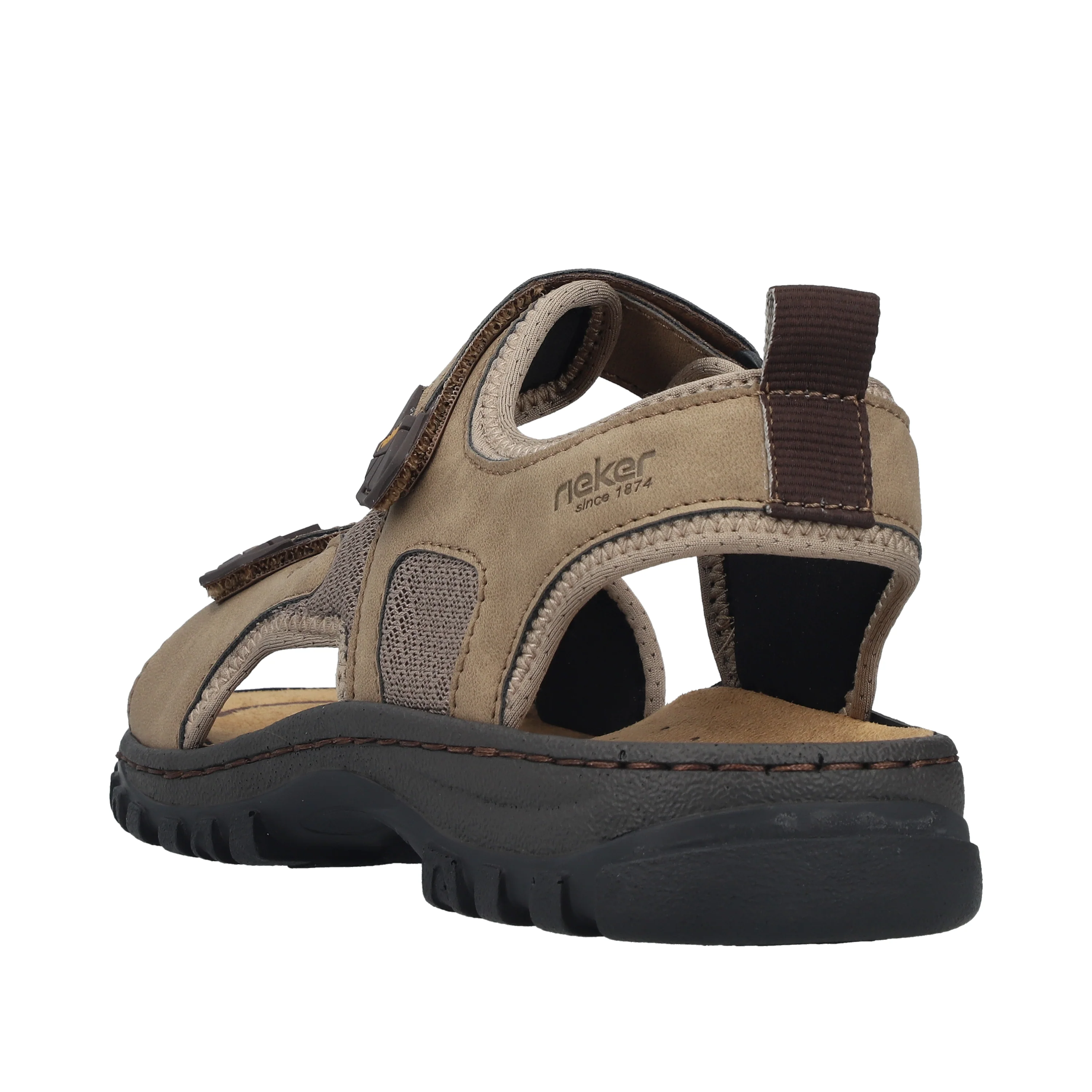 Rieker Men's Walking Sandal - Beige | 25055-64 - Image 5