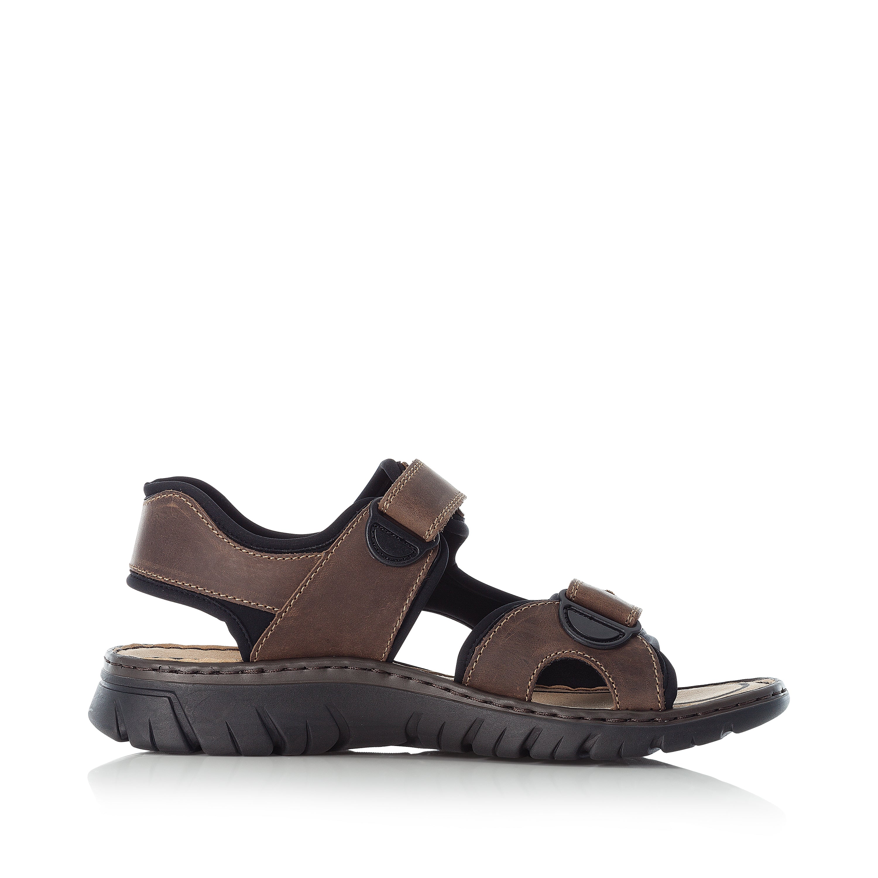 Rieker Men's Walking Sandal - Brown | 26761-26 - Image 2