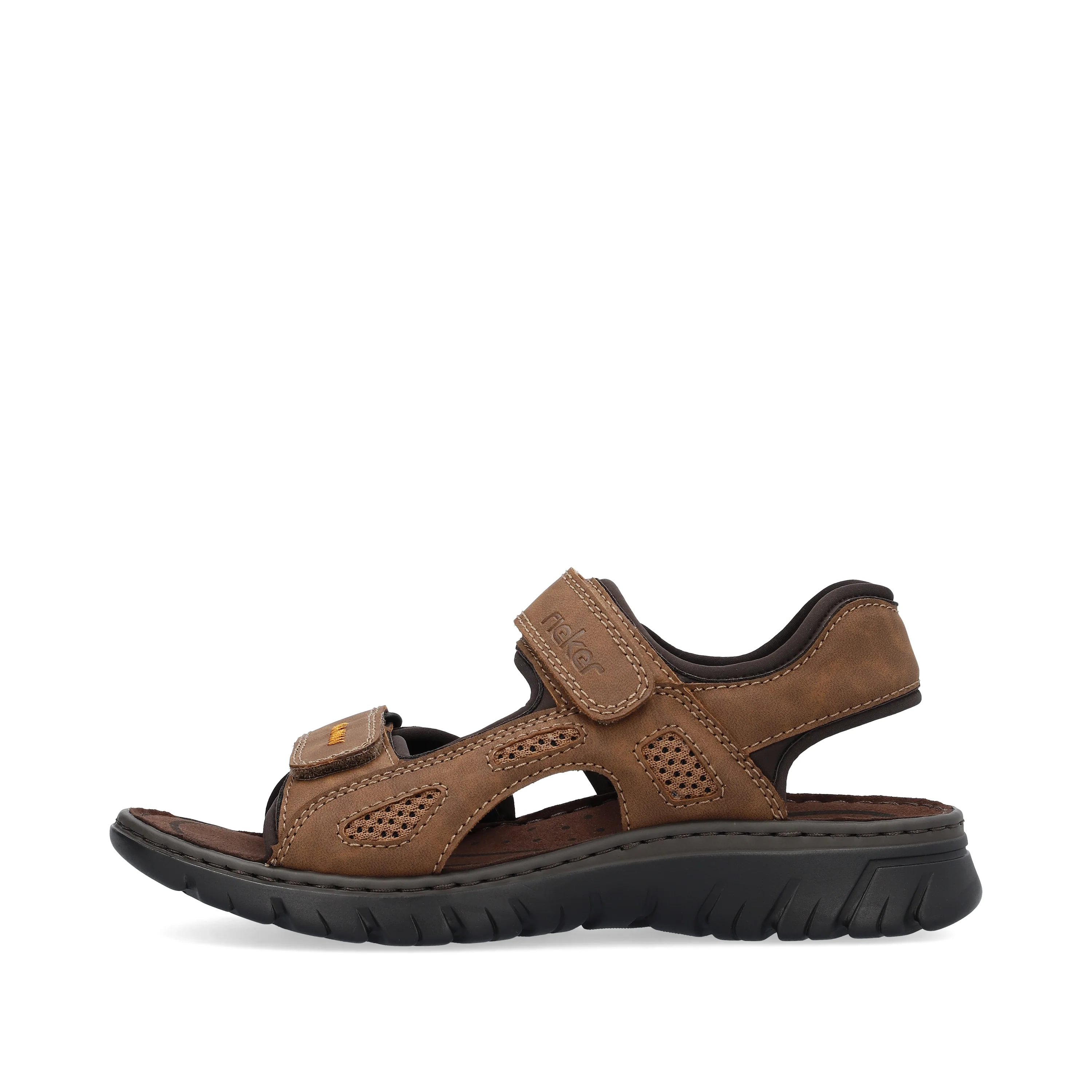 Rieker Men's Walking Sandal - Brown | 26761-27 - Image 12