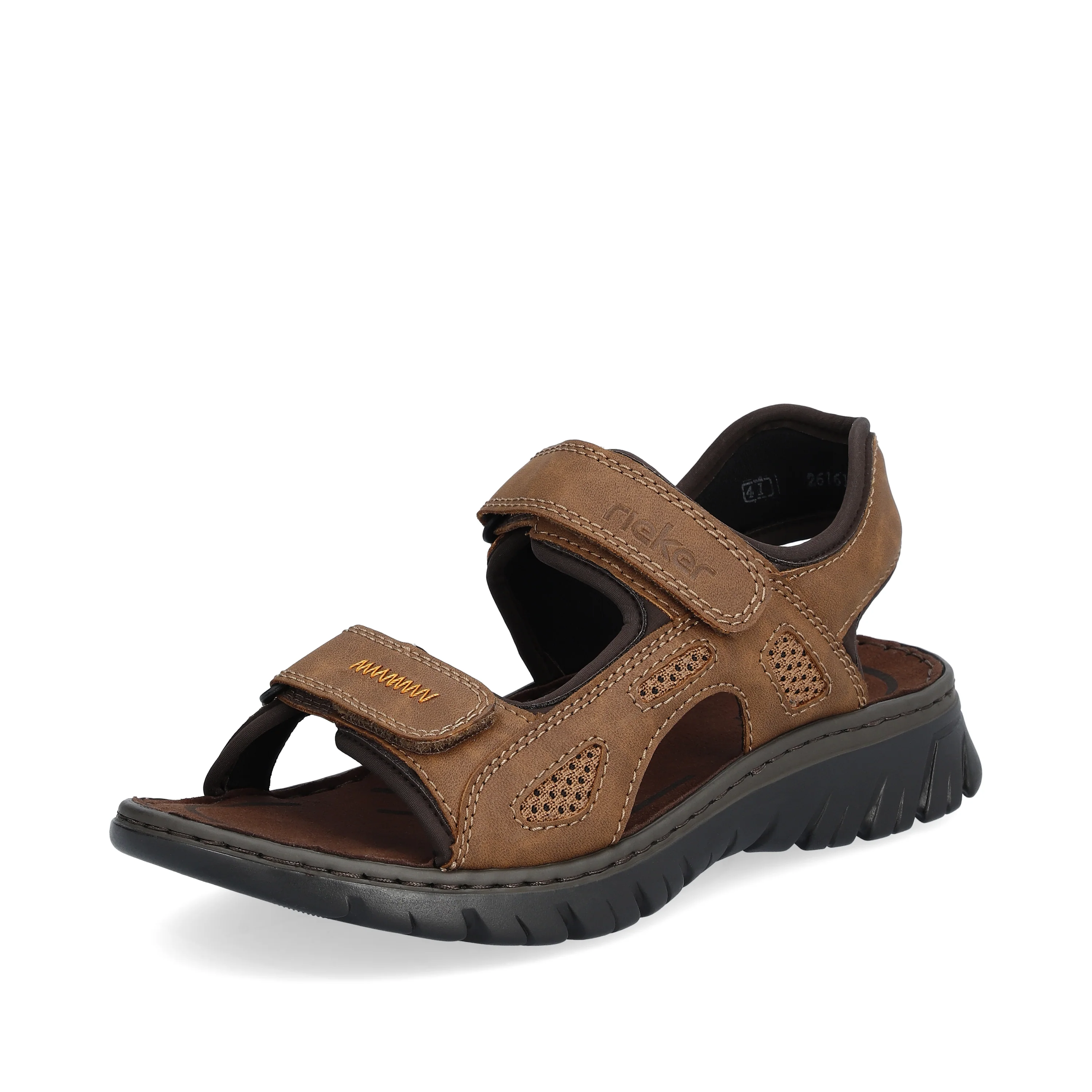 Rieker Men's Walking Sandal - Brown | 26761-27 - Image 2