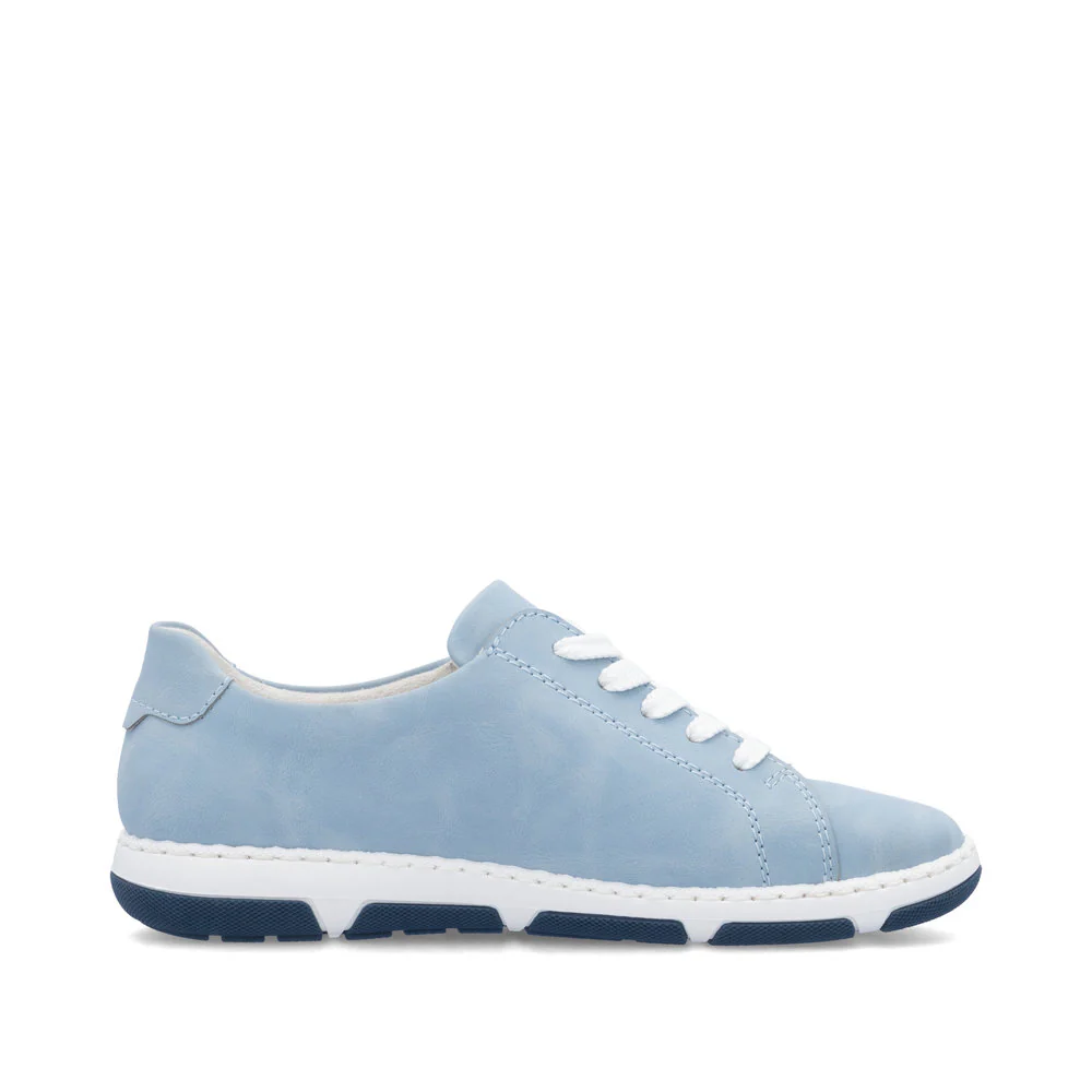 Rieker Women's Casual Lace-up Shoe - Blue | 42424-10 - Image 2