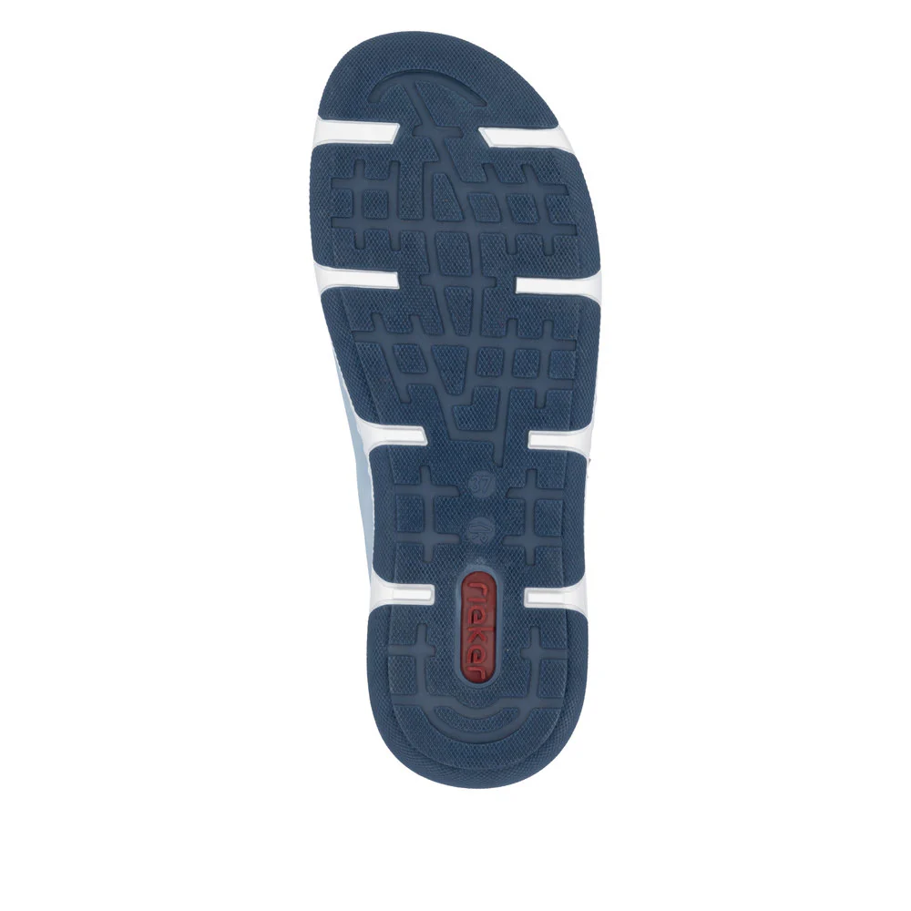 Rieker Women's Casual Lace-up Shoe - Blue | 42424-10 - Image 7