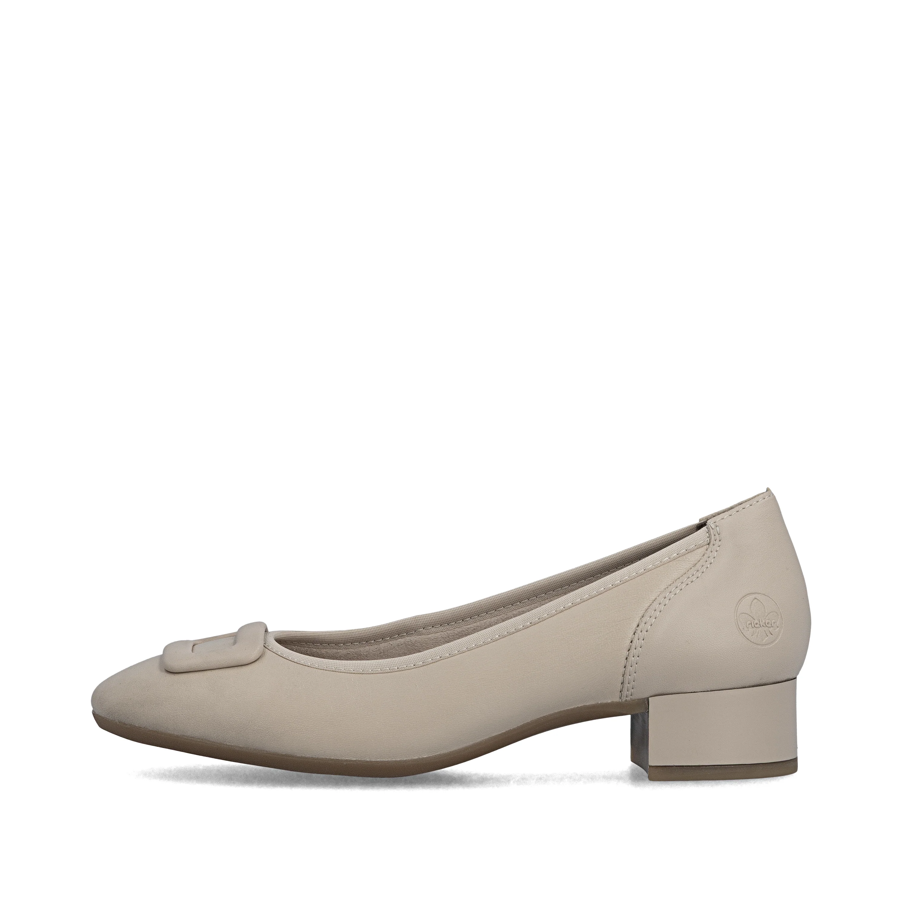 Rieker Women's Court Shoe - Beige | 43453-62 - Image 10